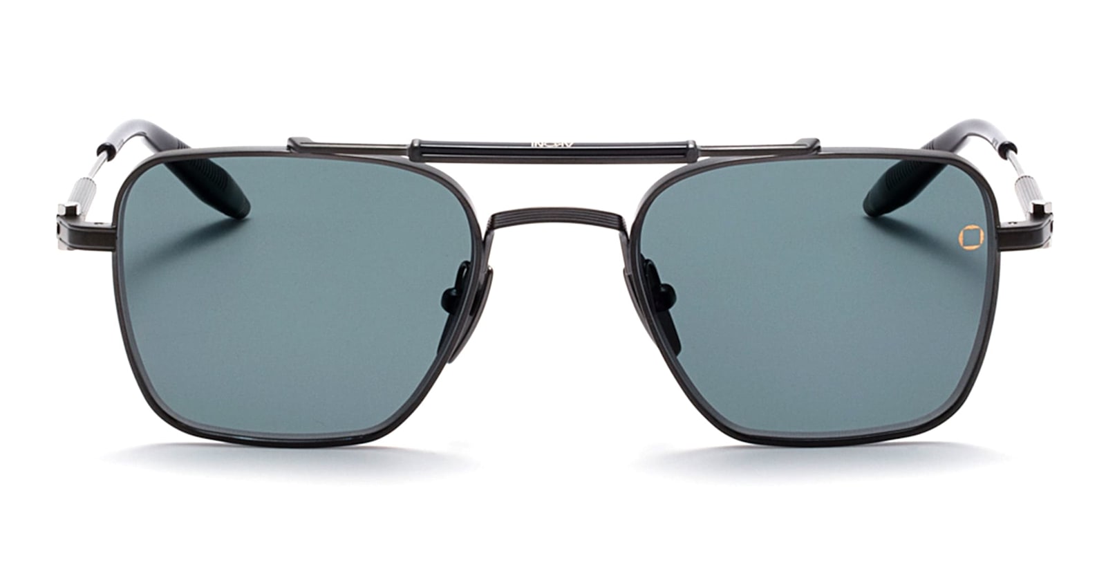 Akoni Europa - Brushed Black / Navy Sunglasses In Black