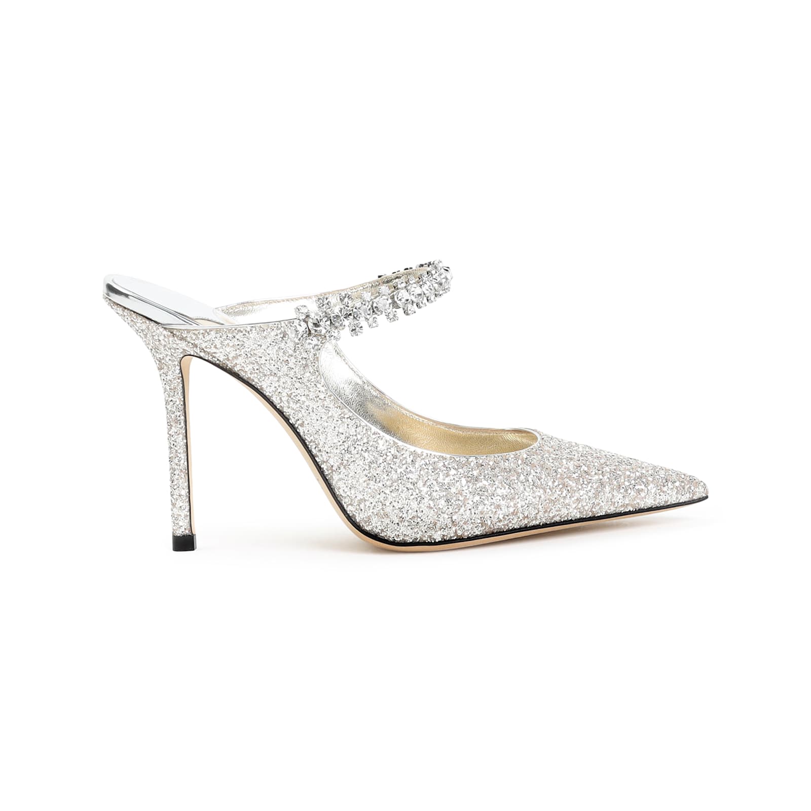 Shop Jimmy Choo Bing 100 Mules In Sand