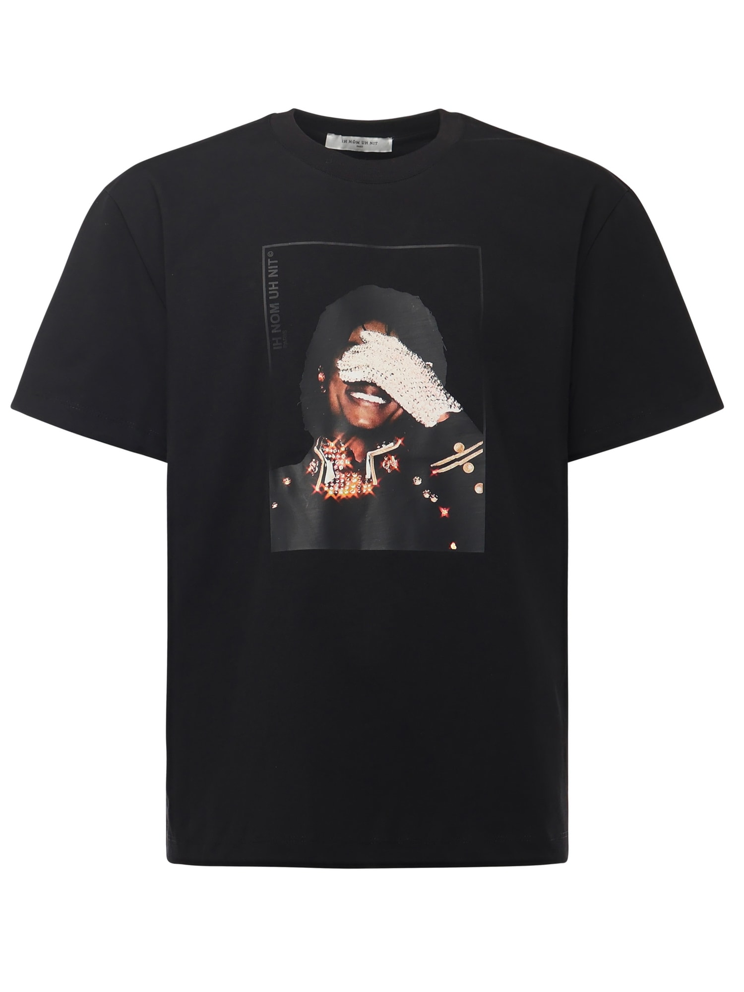 Ih Nom Uh Nit Michael Print Graphic T-shirt In Black