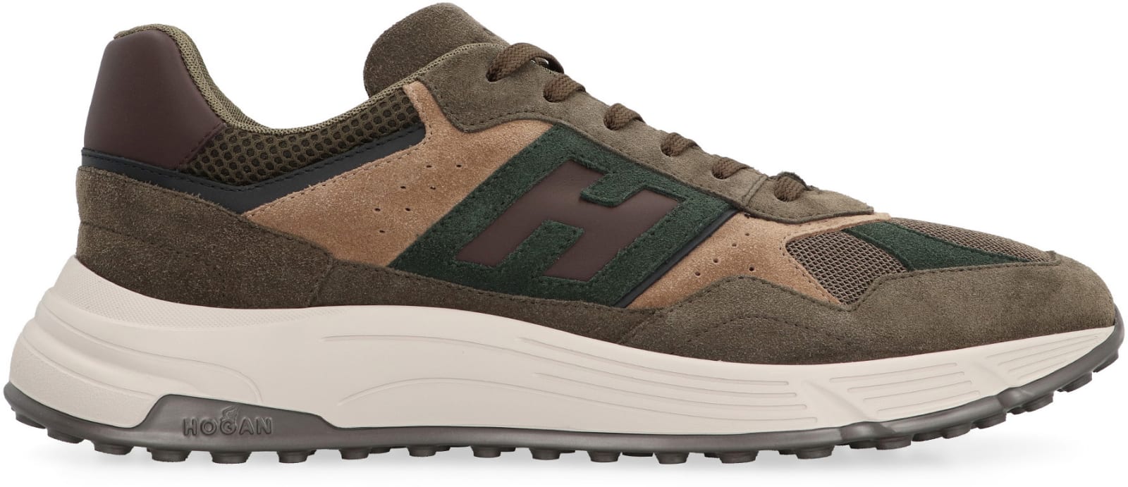 Hogan Hyperlight Low-top Sneakers In Green