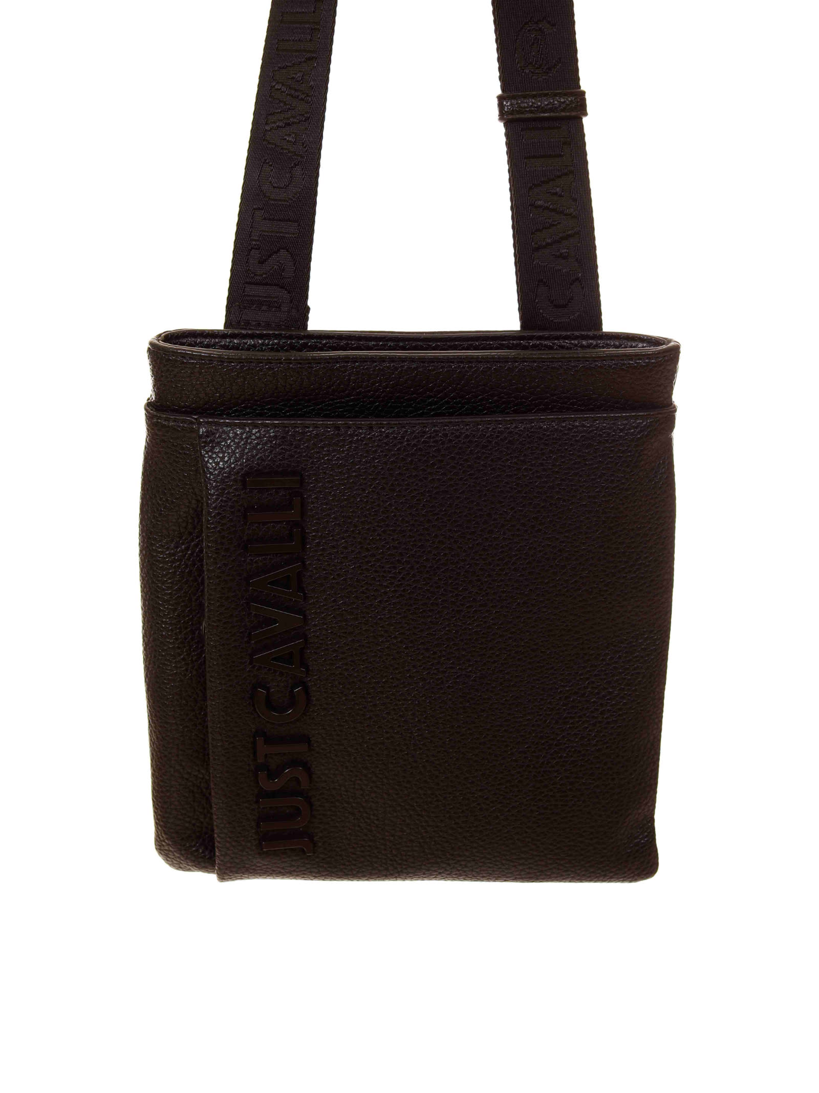 Just Cavalli Cross-body Bag In Black