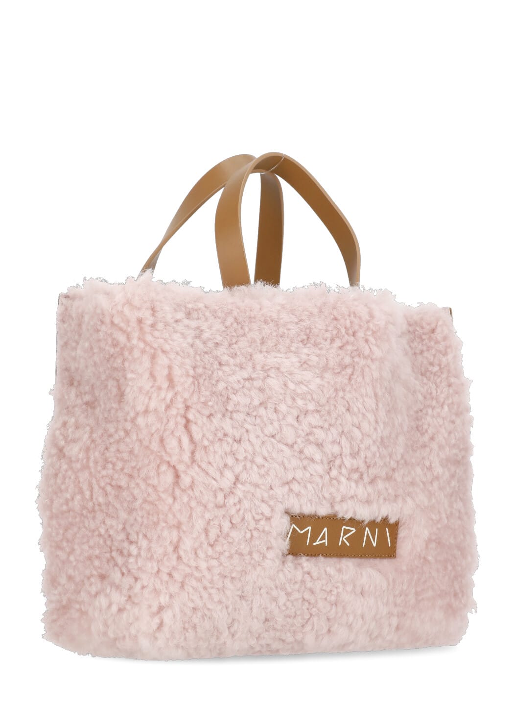 Marni Luxurious Handbag Featuring Removable Strap In Pink