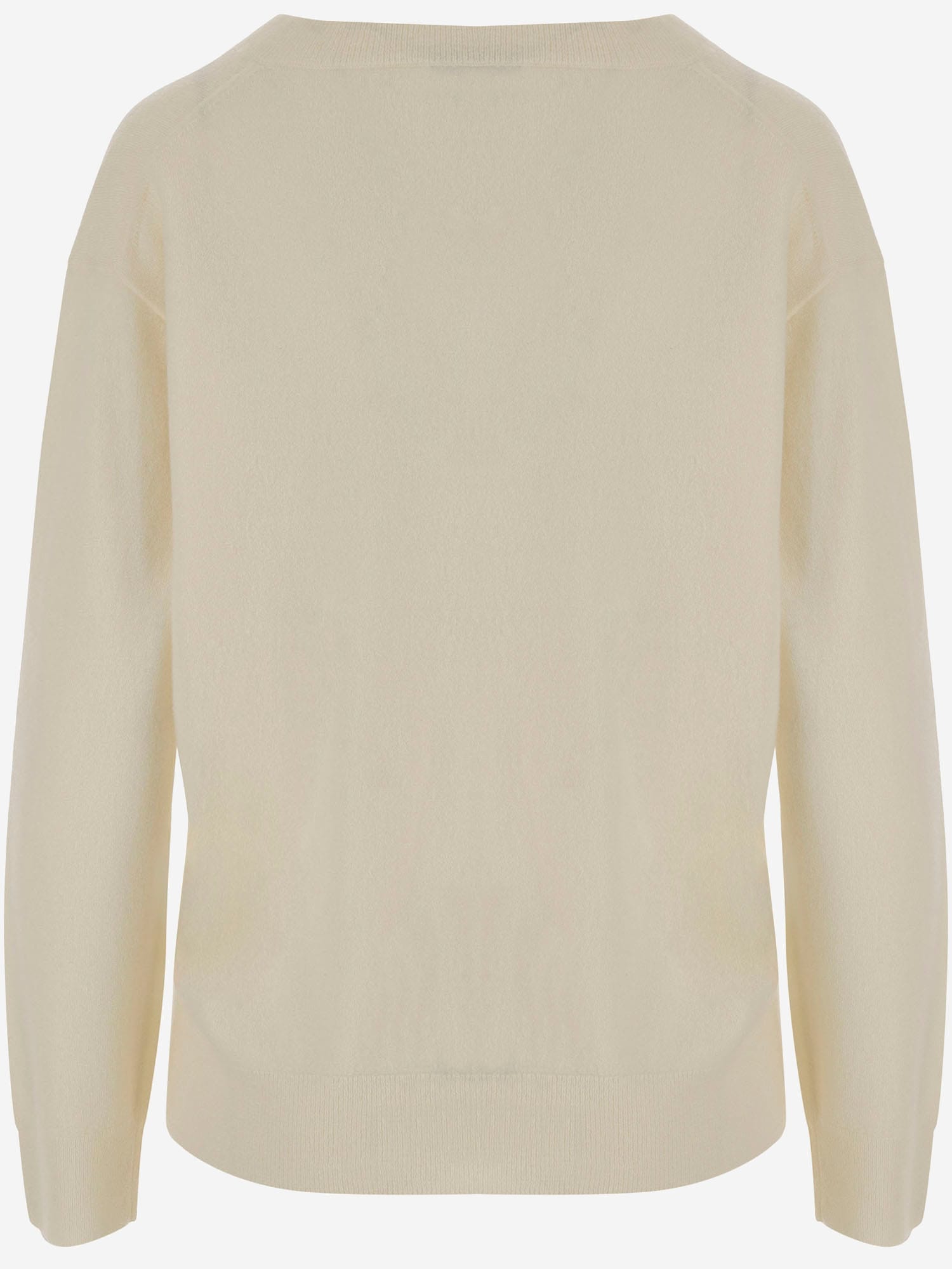 Shop Vince Cashmere And Silk Sweater In Giallo Chiaro