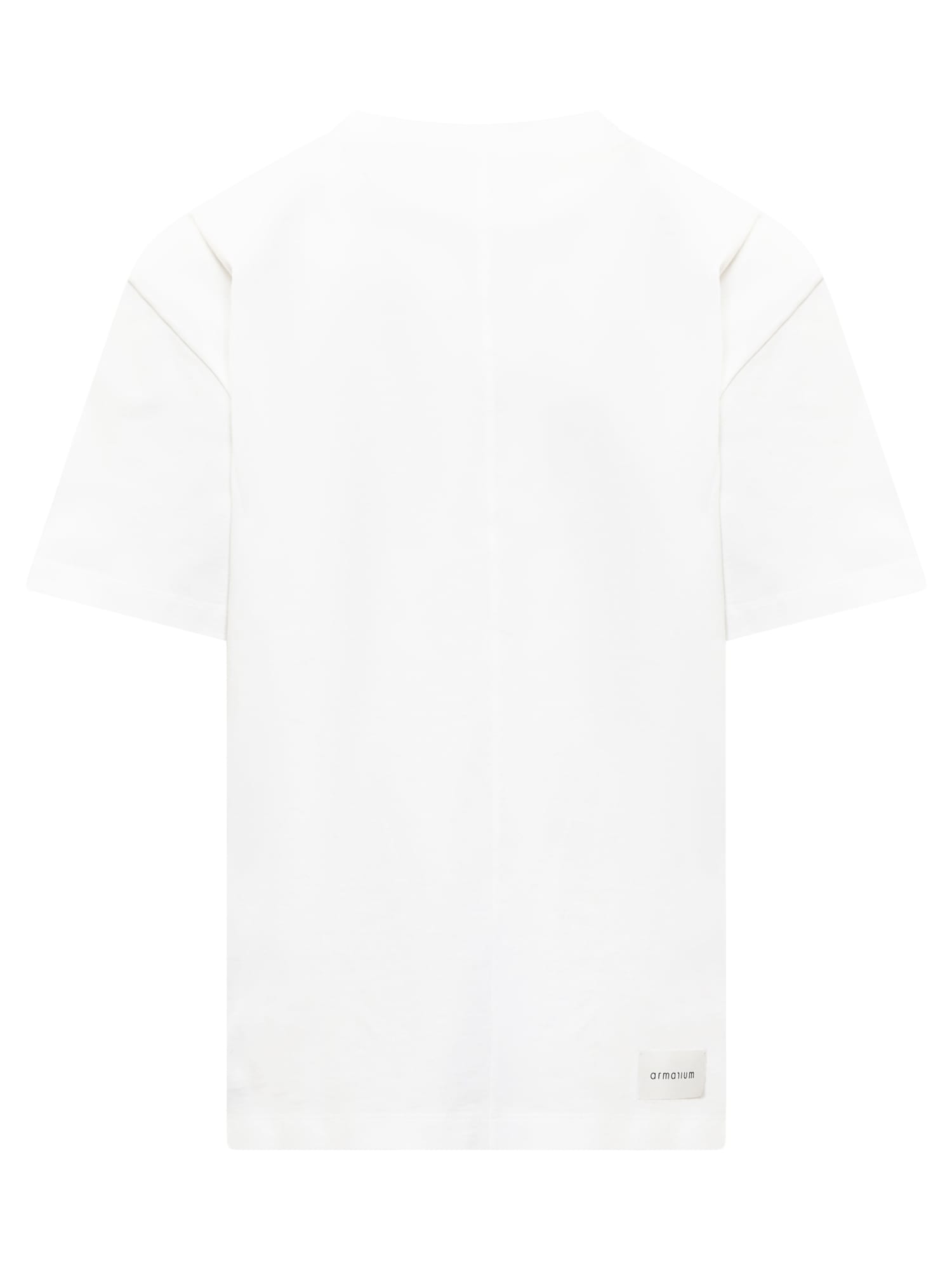 Shop Armarium Vittoria Relaxed T-shirt In Bianco