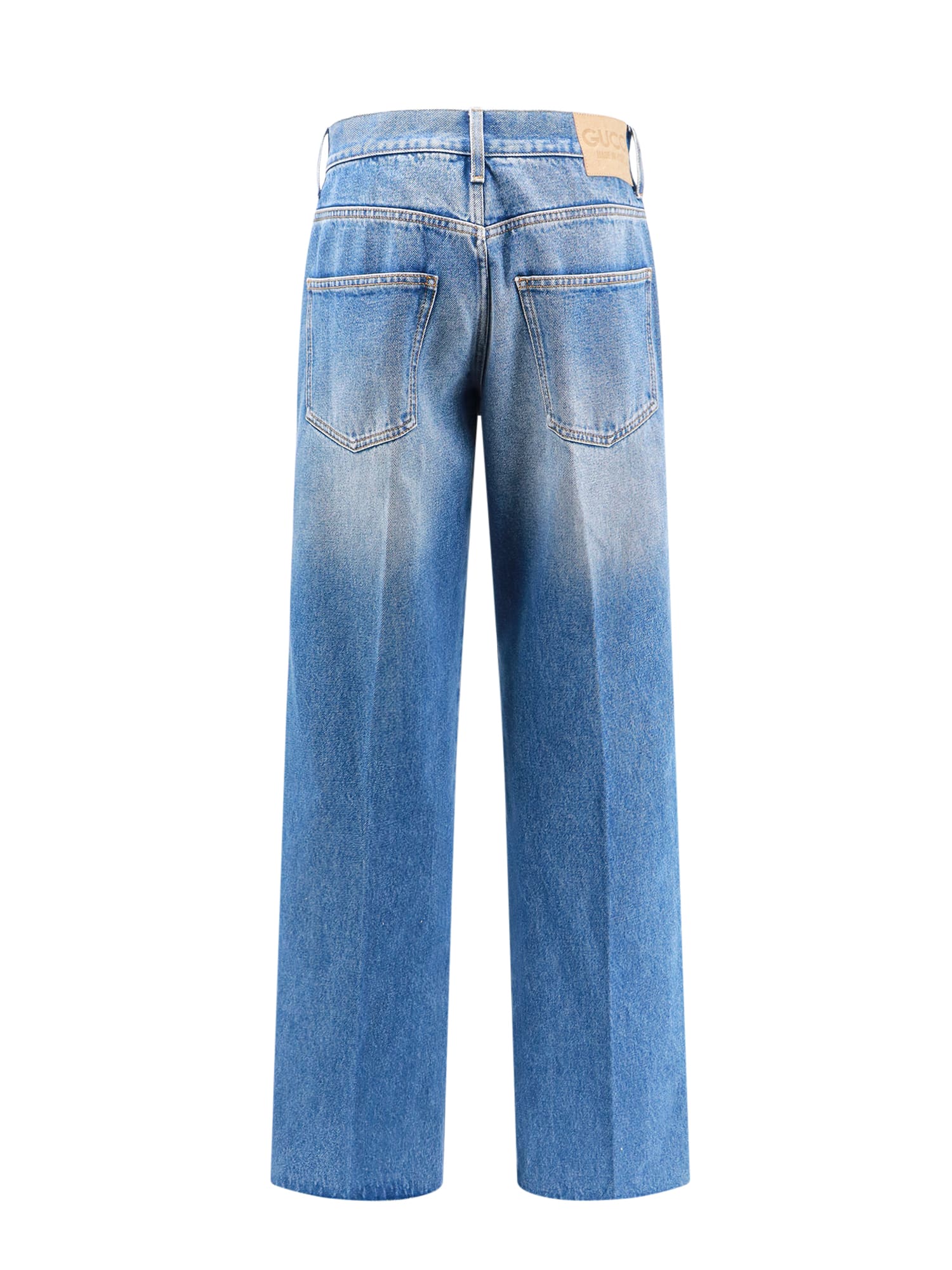 Shop Gucci Jeans In Blue