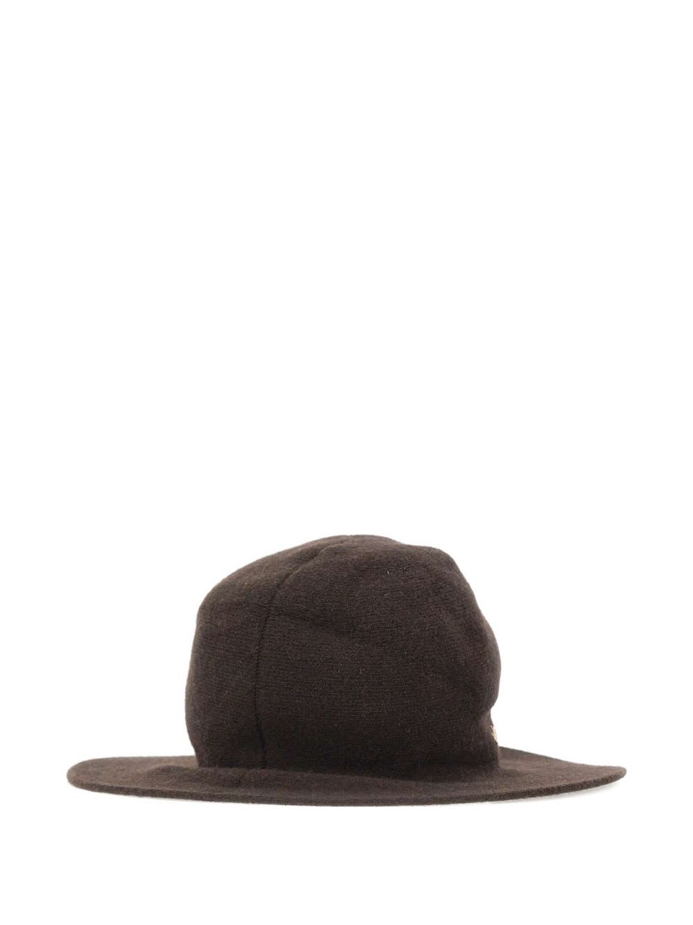 Borsalino Angelina Wool Blend Cloche In Brown
