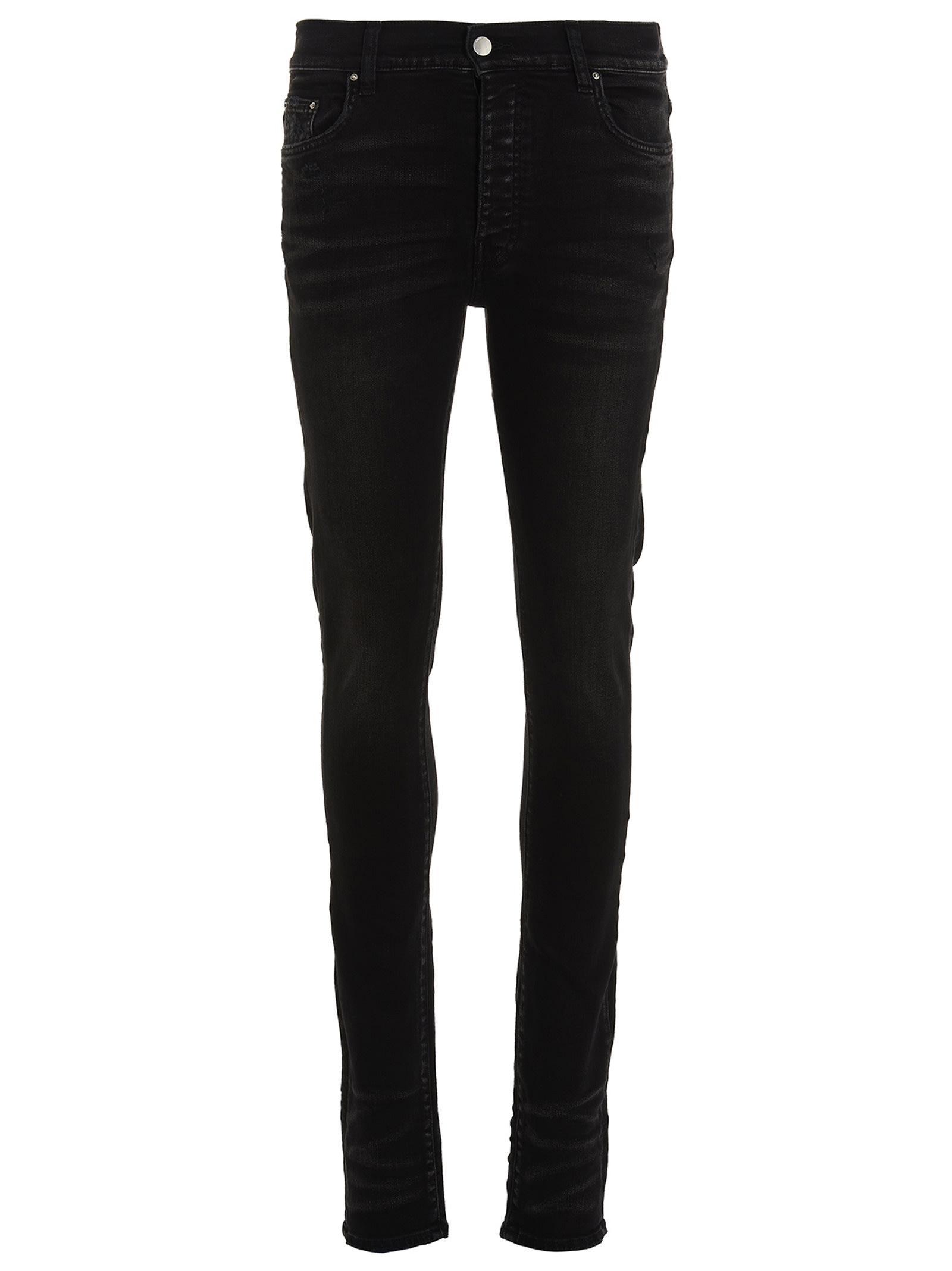 Amiri Stack Jeans In Black | ModeSens