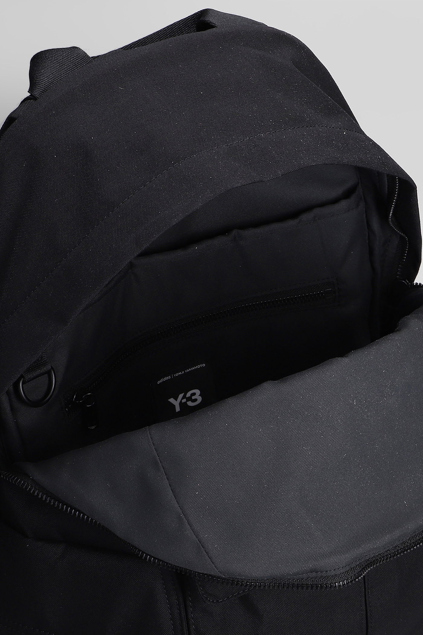 Y-3 Flap Pocket Magnetic Backpack In Black