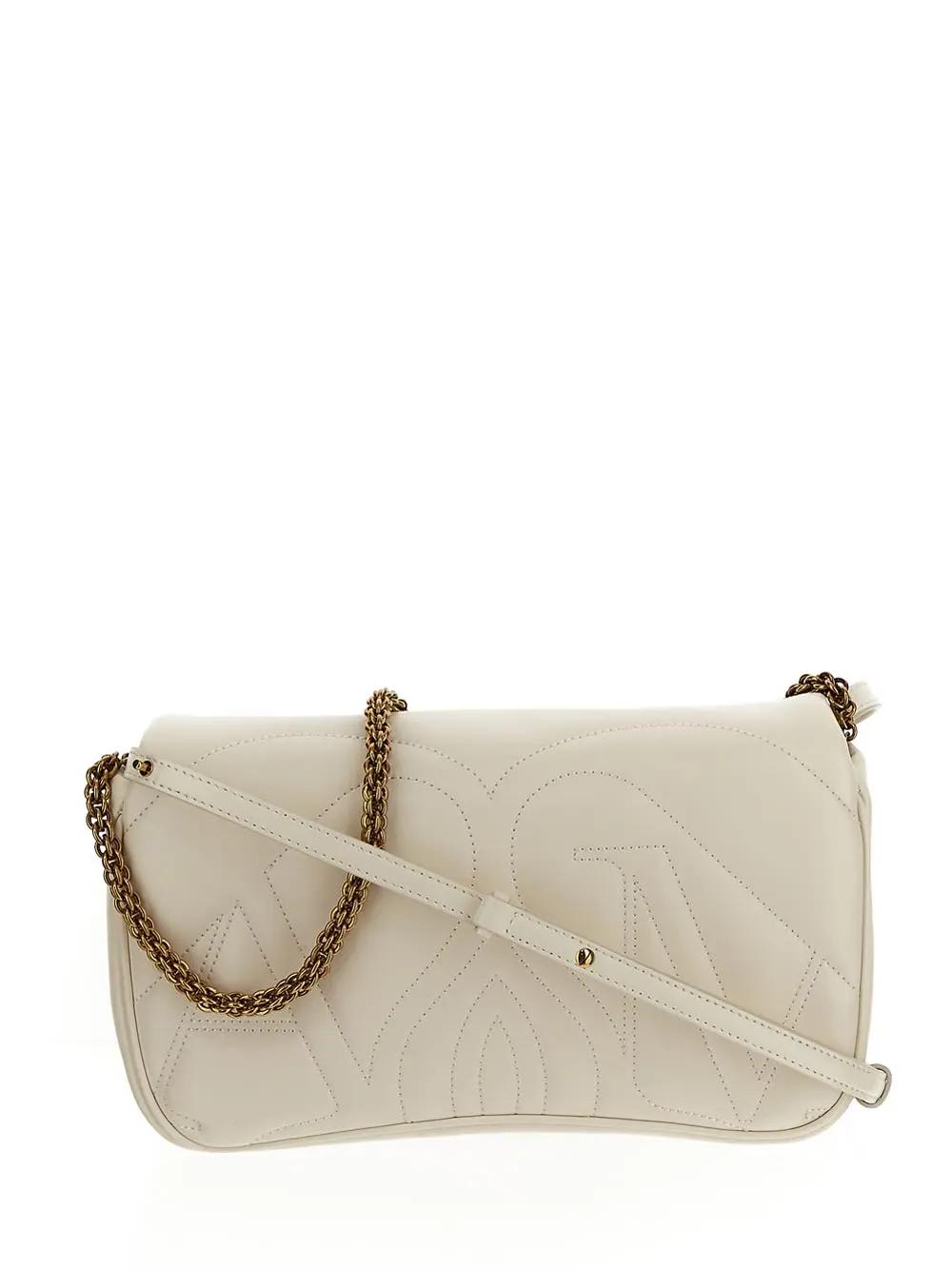 Shop Alexander Mcqueen The Seal Small Bag In White