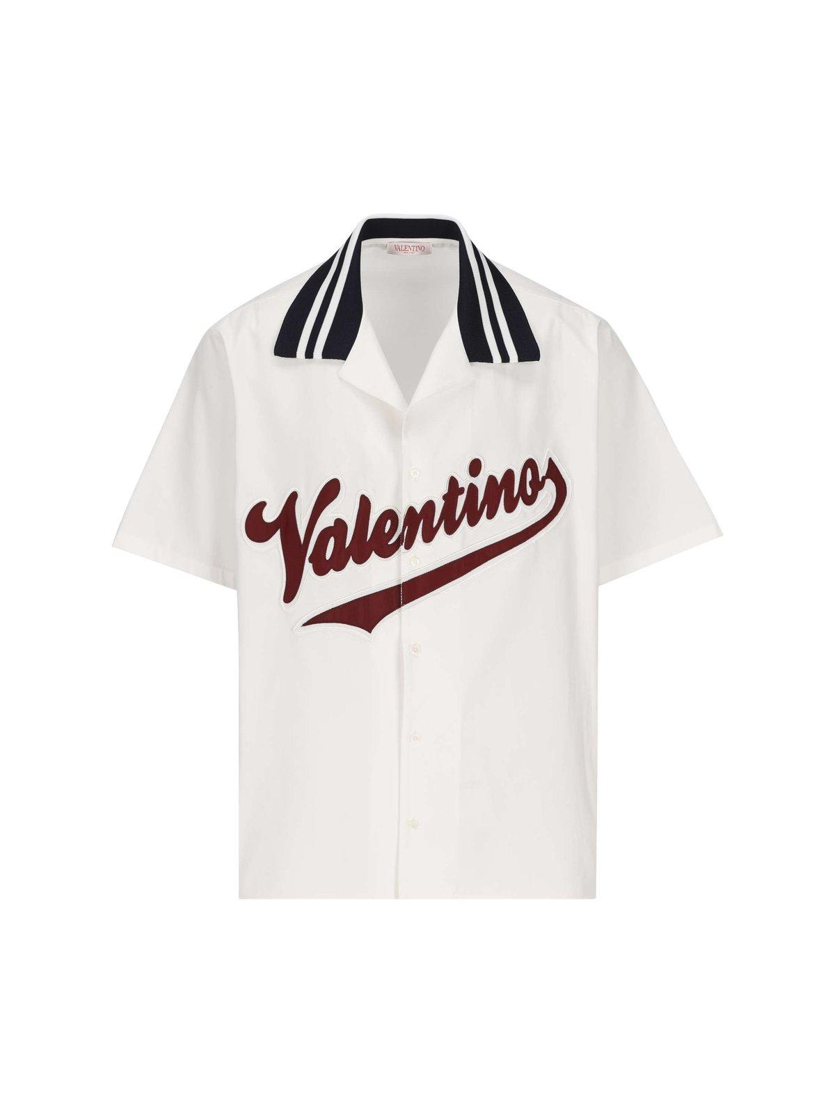 Valentino Logo Patch Short-sleeved Shirt