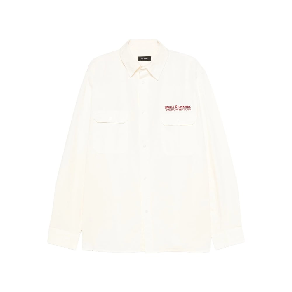 Willy Chavarria Shirt In White