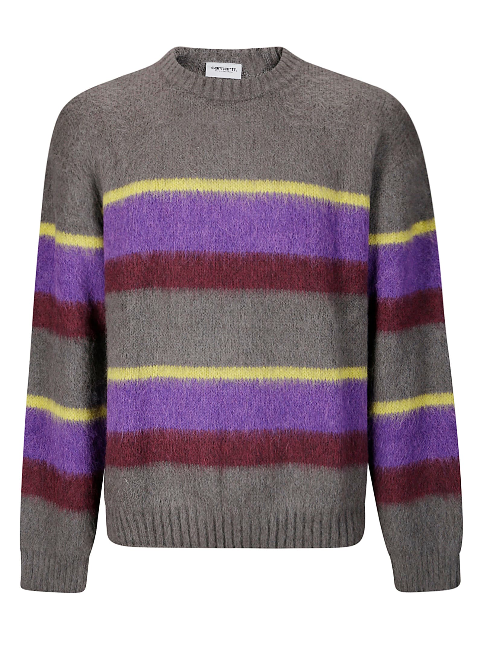 Shop Carhartt Merton Sweater In Sundling Stripe Aura