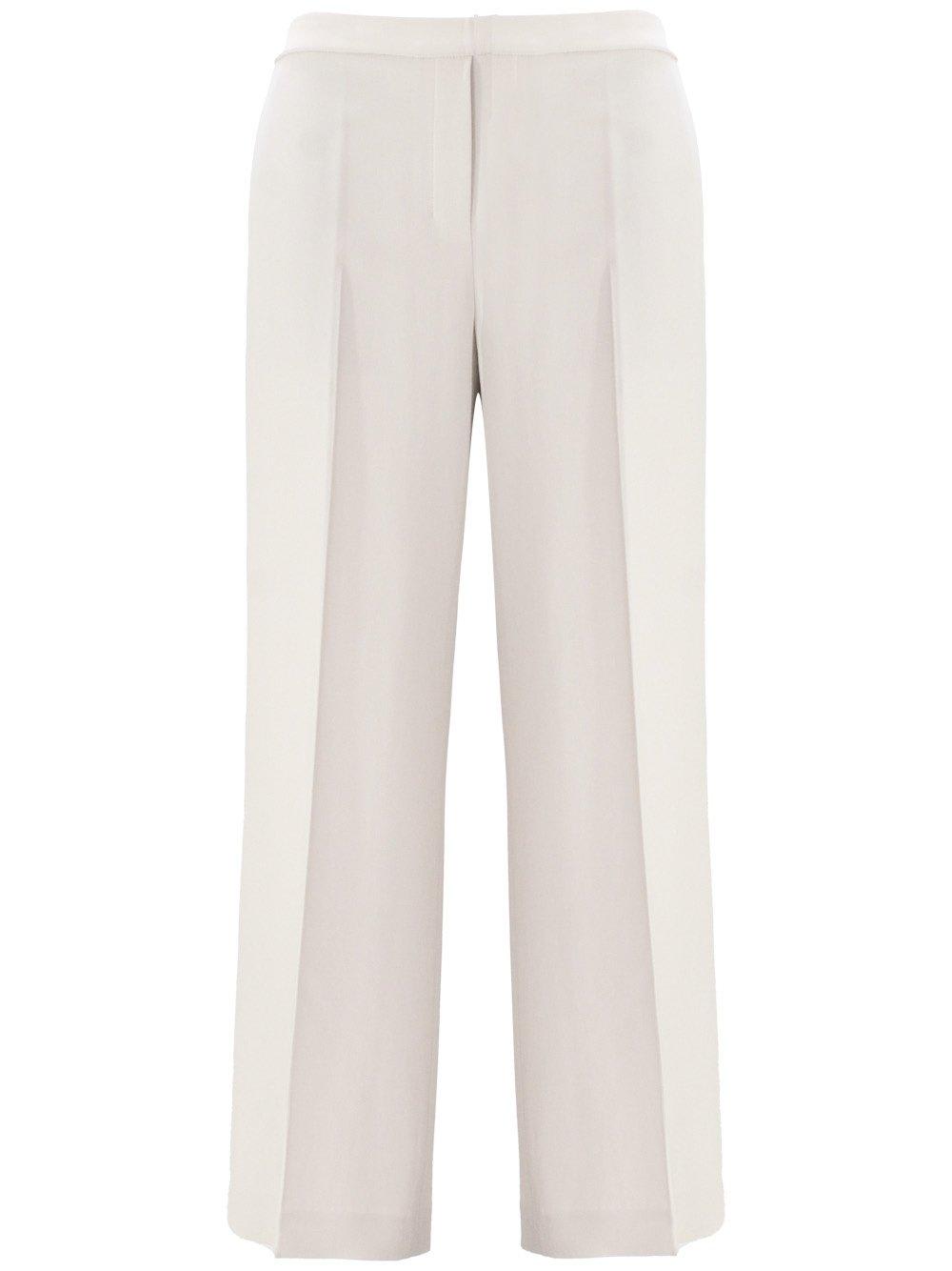 Shop Theory Mid-rise Tailored Trousers In Pietra