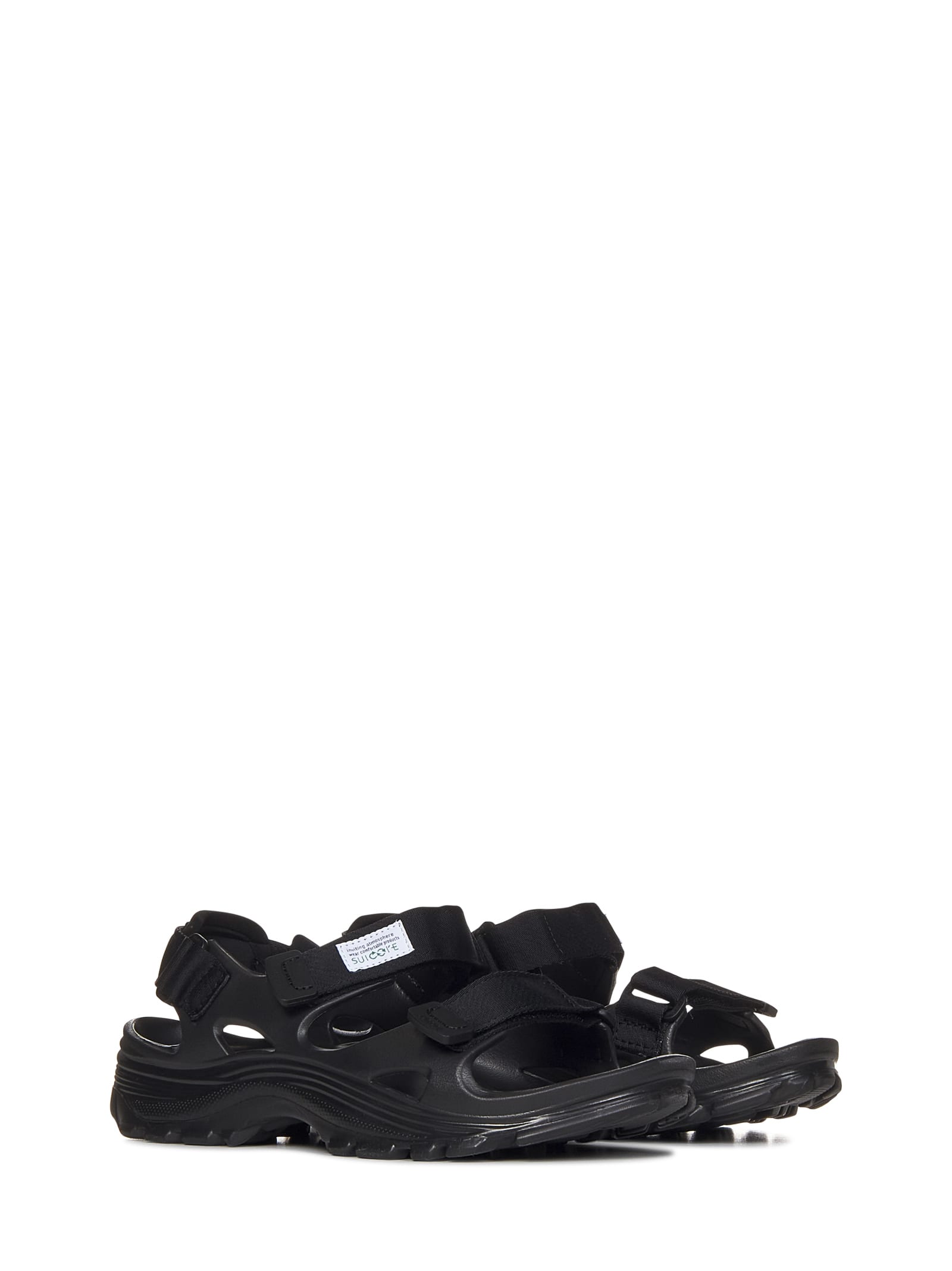 Shop Suicoke Wake Sandals In Black