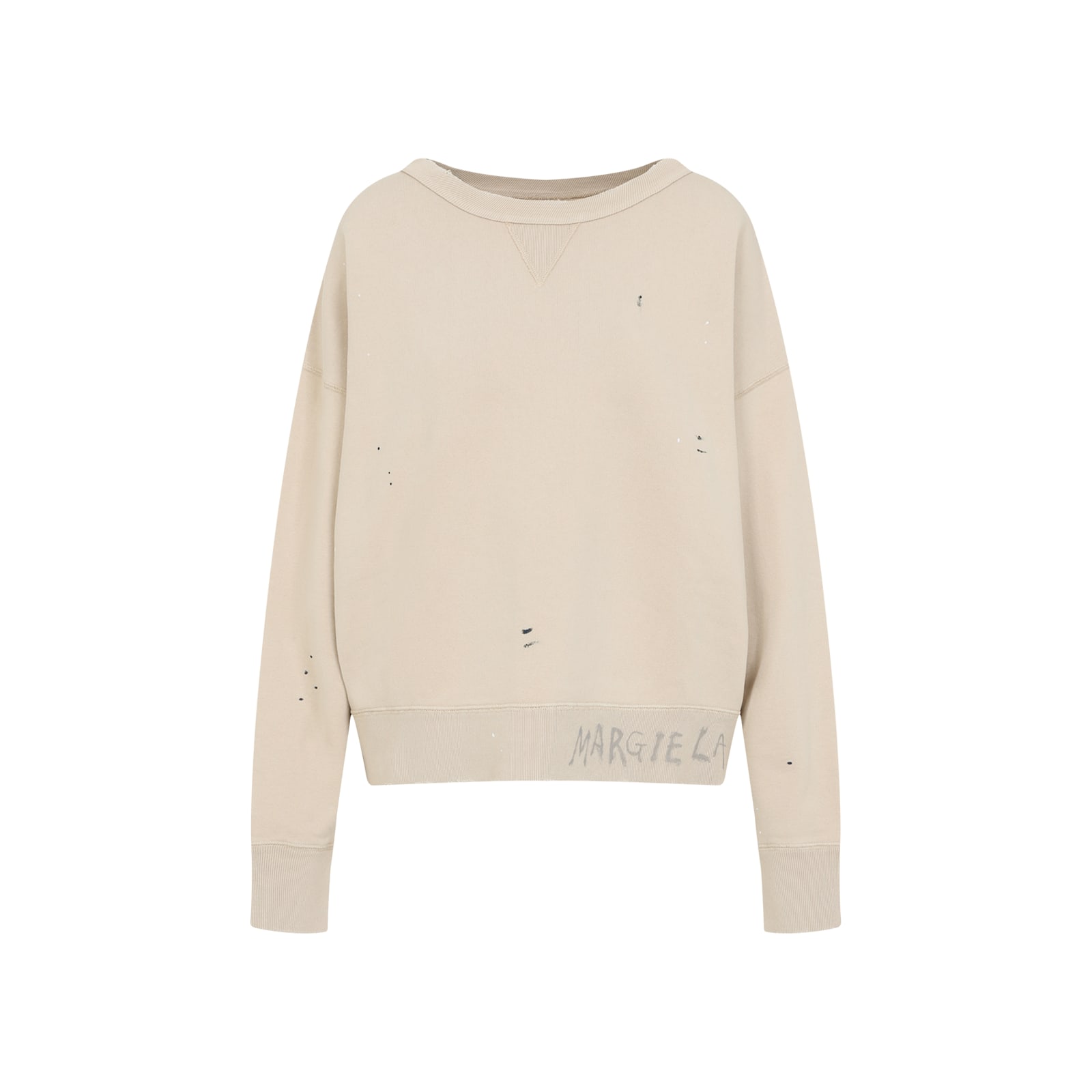 Shop Maison Margiela Cotton Sweatshirt