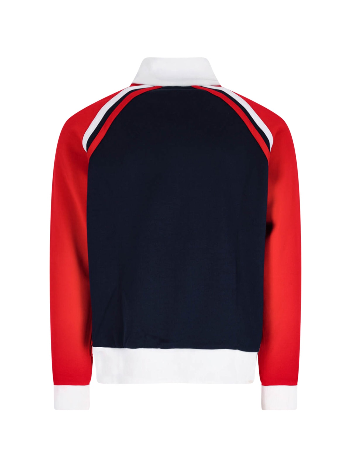 Sergio Tacchini Zip Ghibli Sweater In Blue