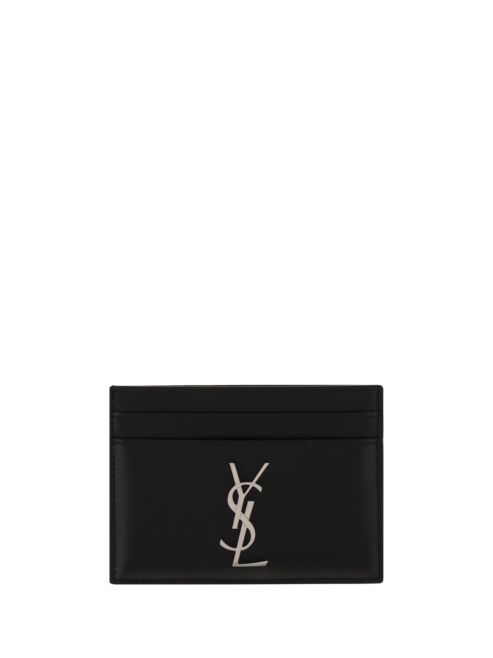 Saint Laurent Card Holder In Black