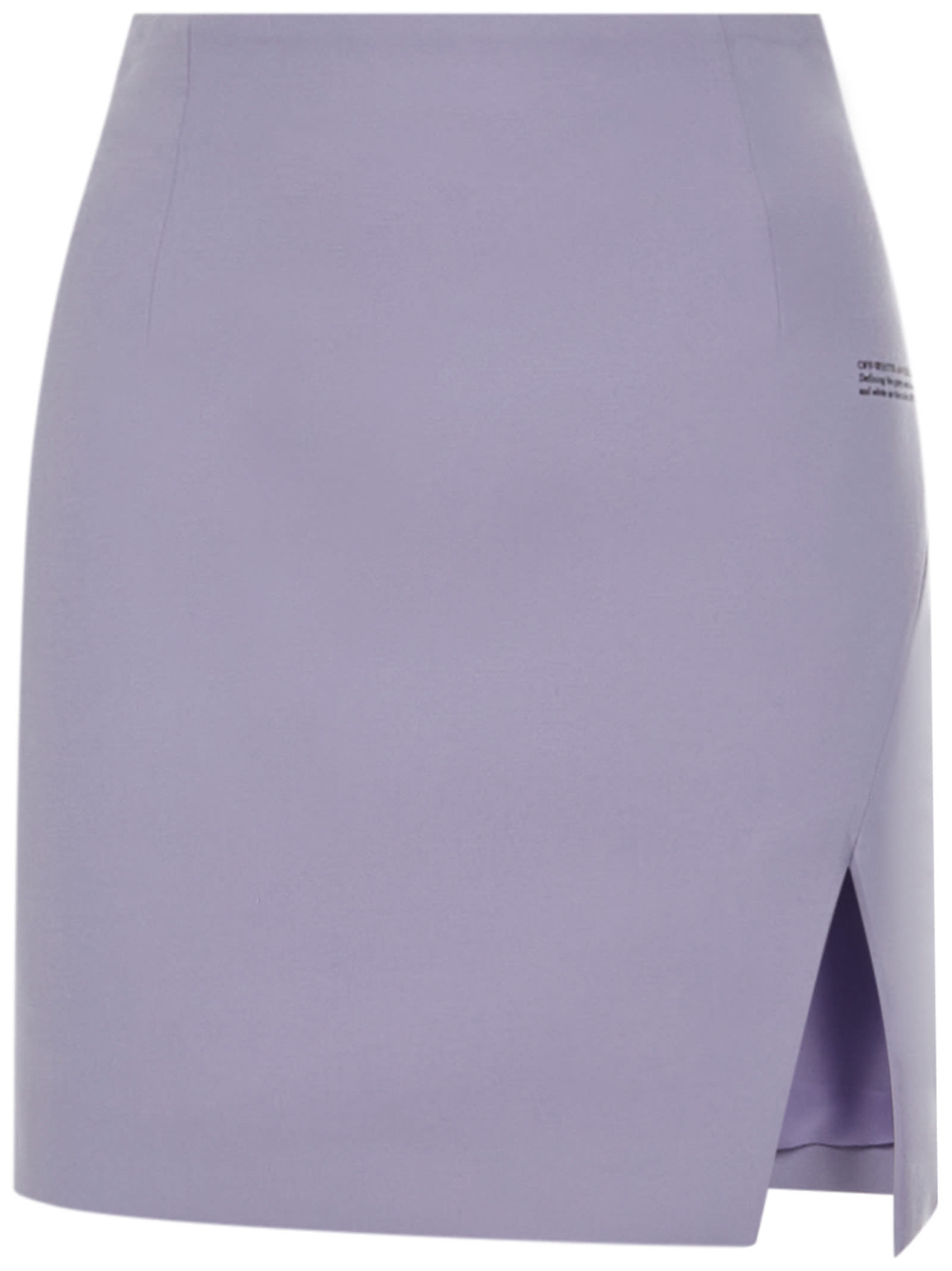 Off-white Skirt In Lilac
