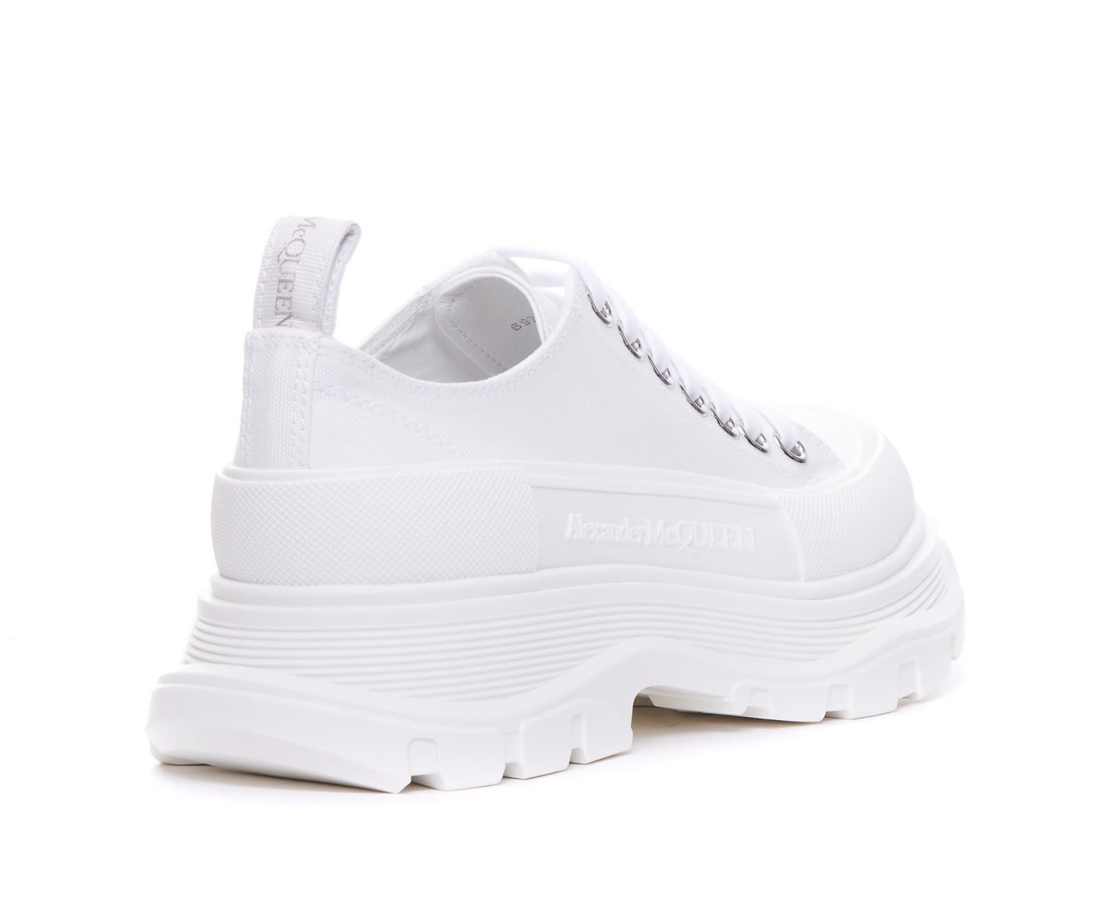 Shop Alexander Mcqueen Tread Slick Shoes In White