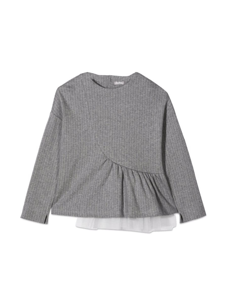 Il Gufo Kids' Maglia In Grey