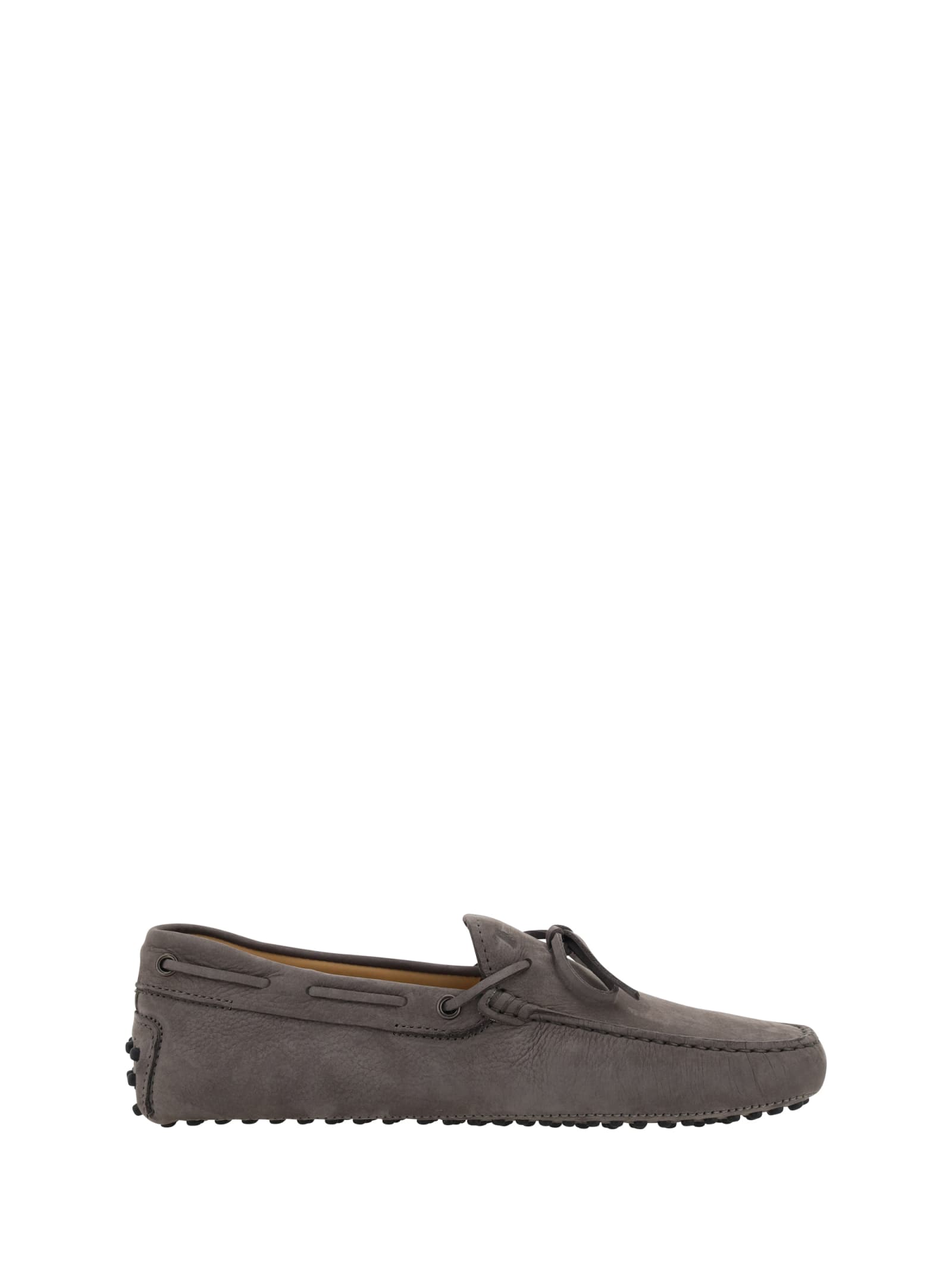 Shop Tod's Loafers In Grey