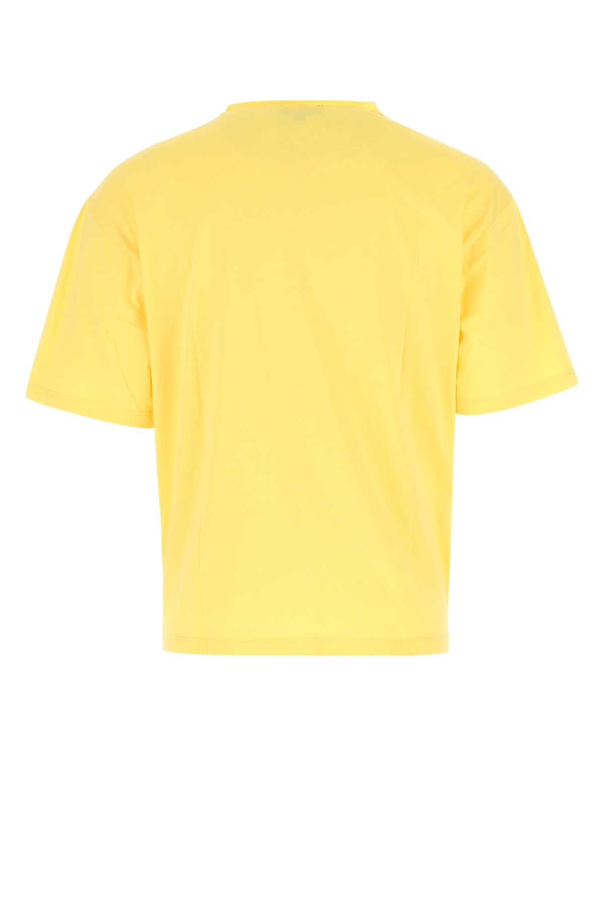 Apc Pastel Yellow Cotton T-shirt