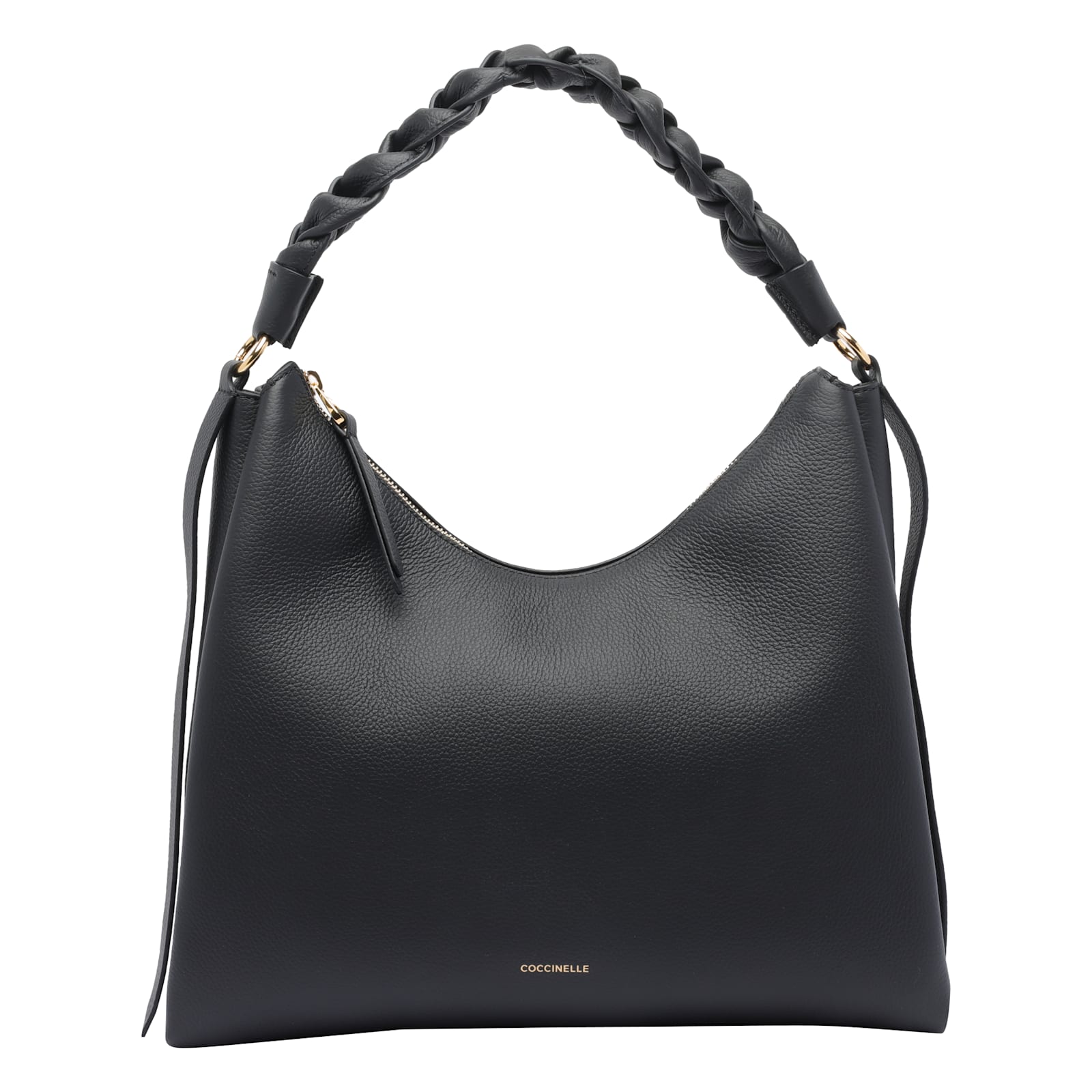 Coccinelle Medium Boheme Shoulder Bag In Black