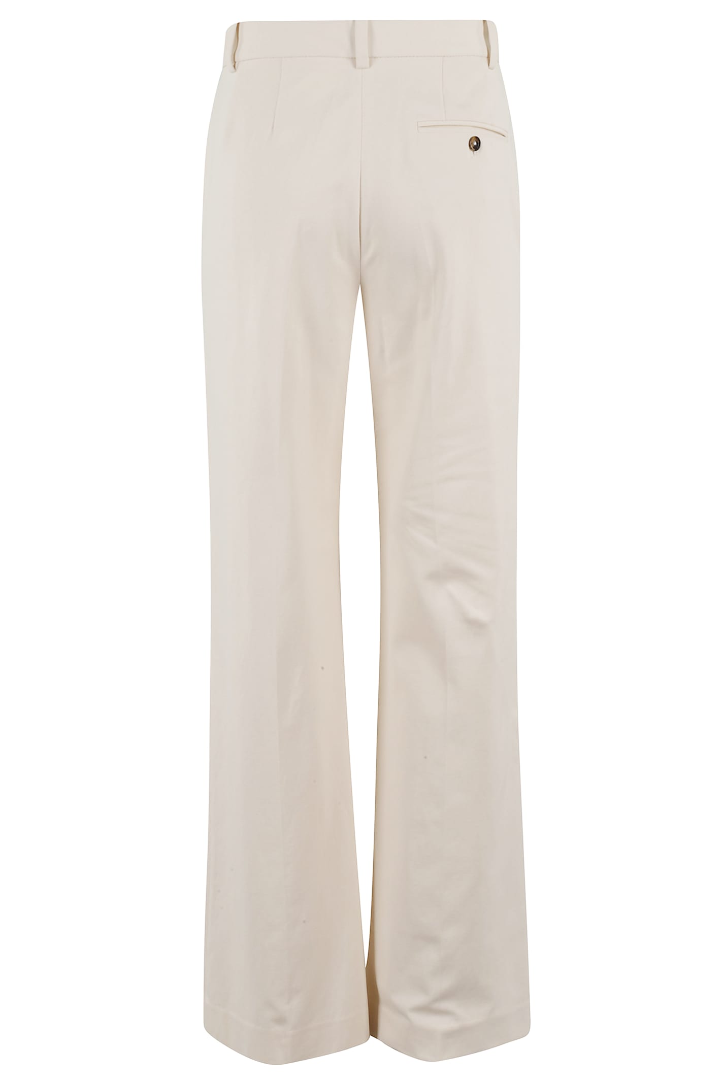 Circolo 1901 Piquet Pants In Sugar