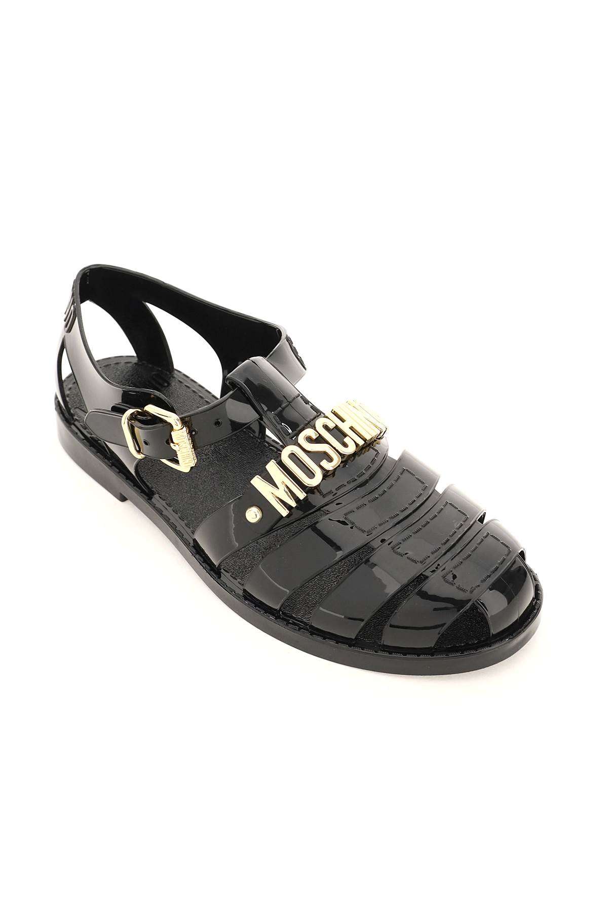 moschino jelly sandals