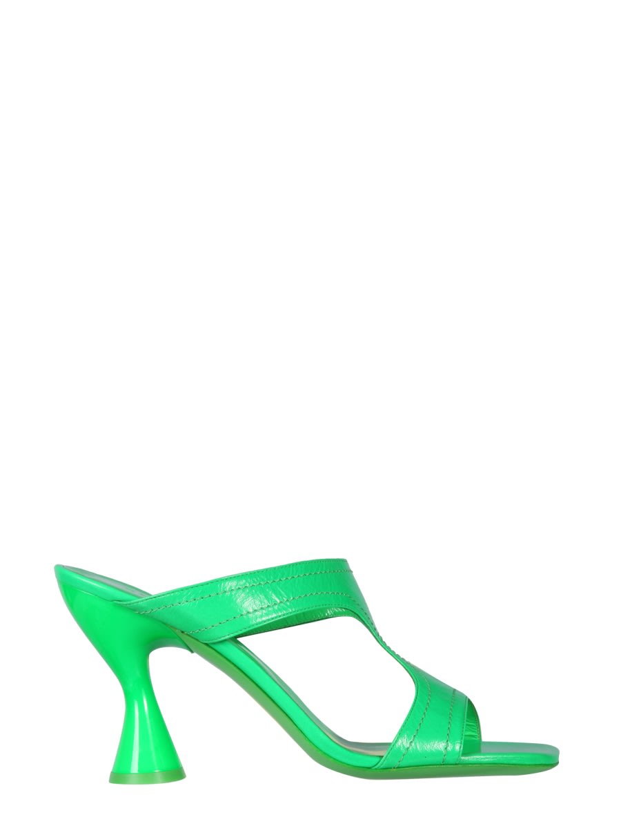 Shop By Far Nadia Sandals In Green
