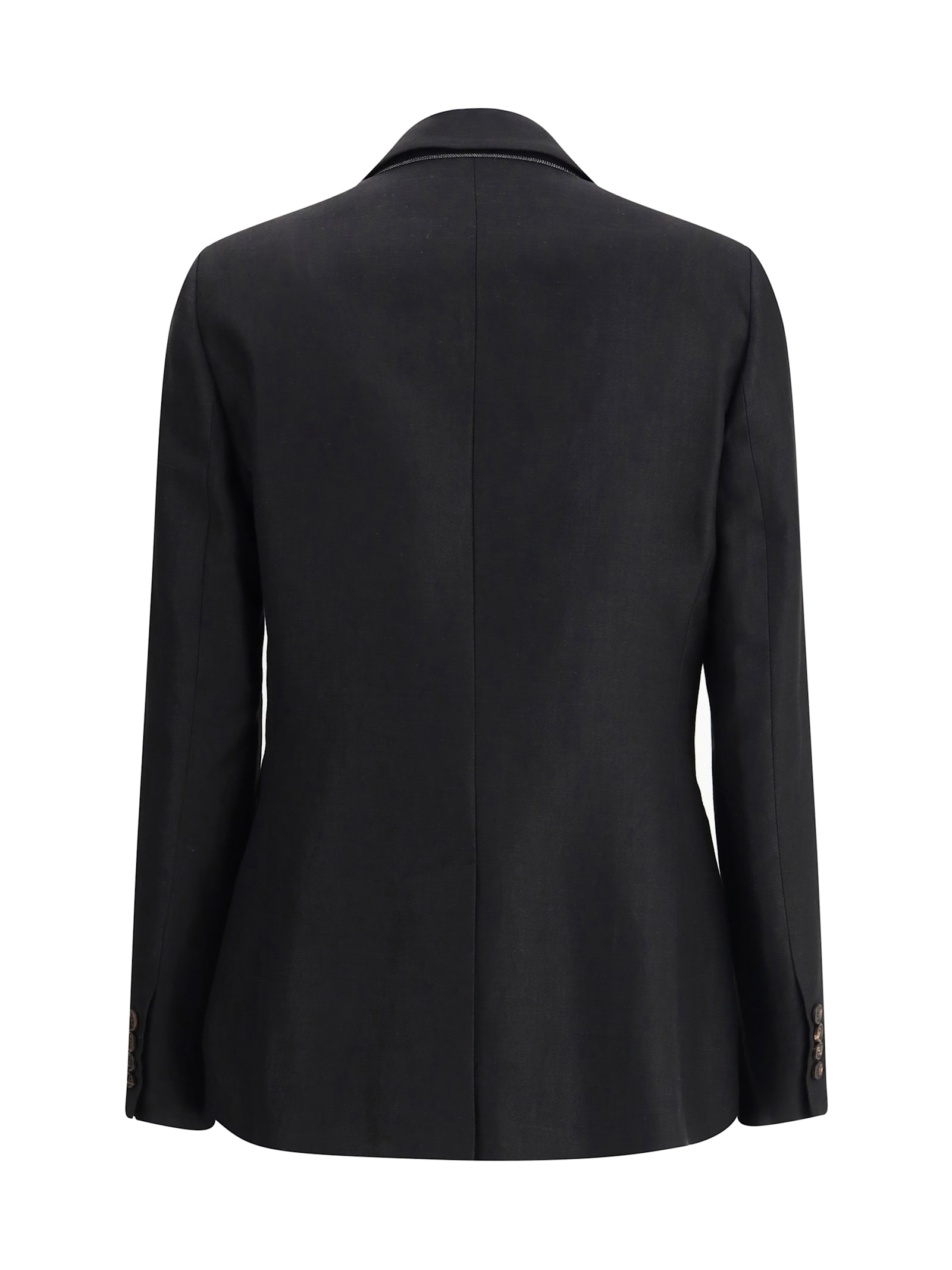 Brunello Cucinelli Blazer Jacket In Black