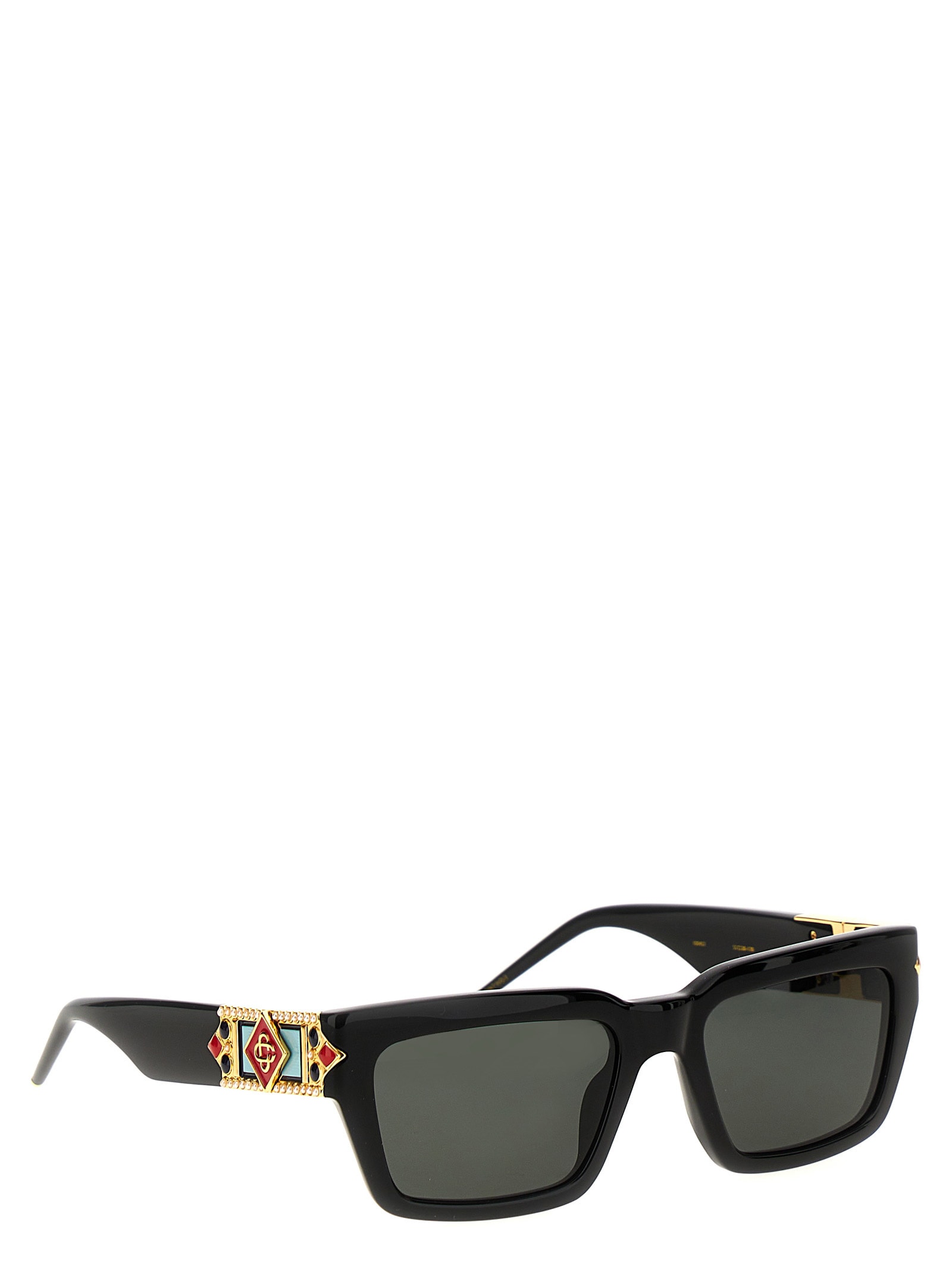 CASABLANCA THE BLACK SQUARE METOPE SUNGLASSES