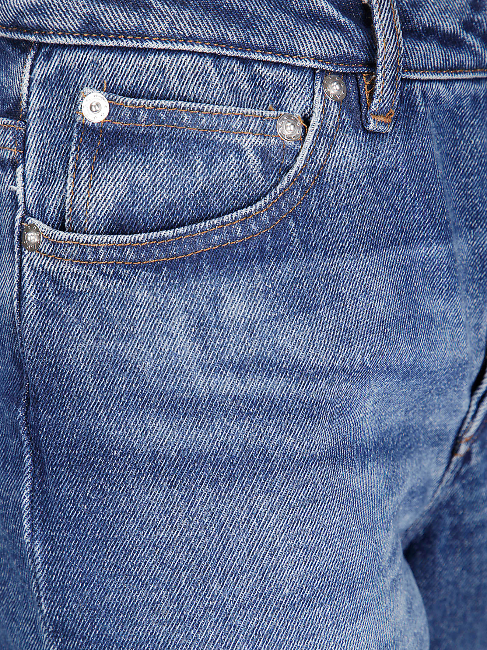 Apc Elisabeth Jeans In Blue