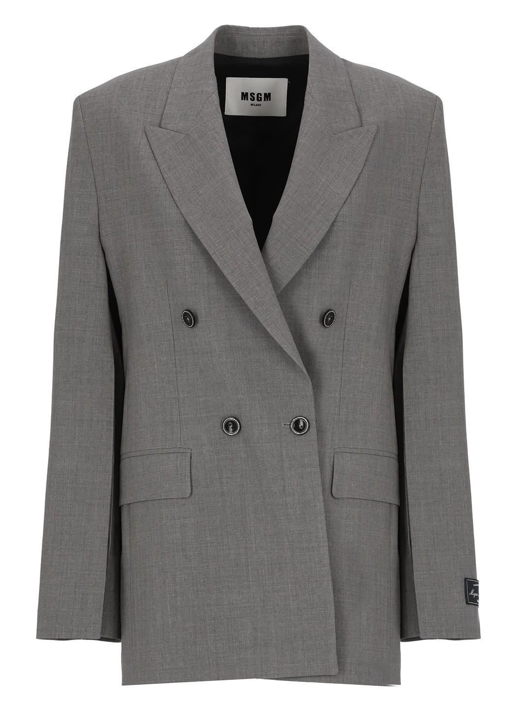 Wool Double Breasted Jacket