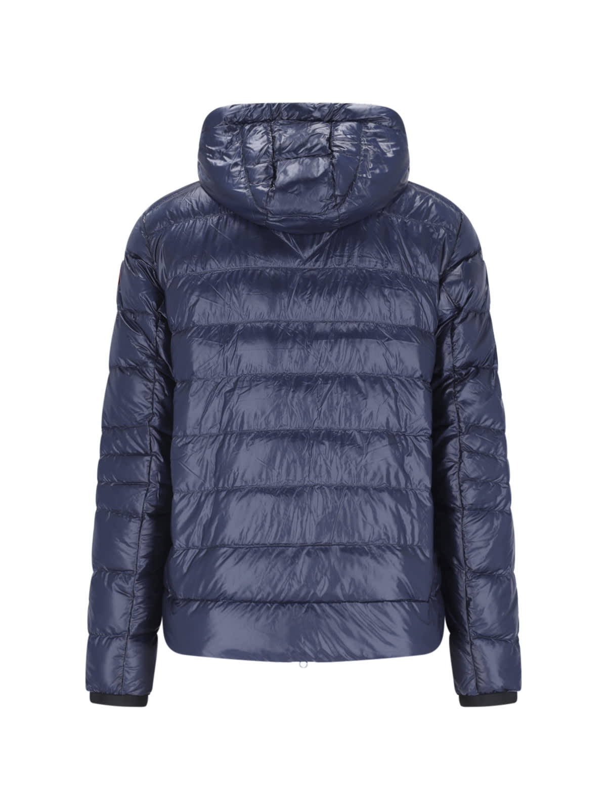 Shop Canada Goose Crofton Hooded Jacket In Blue