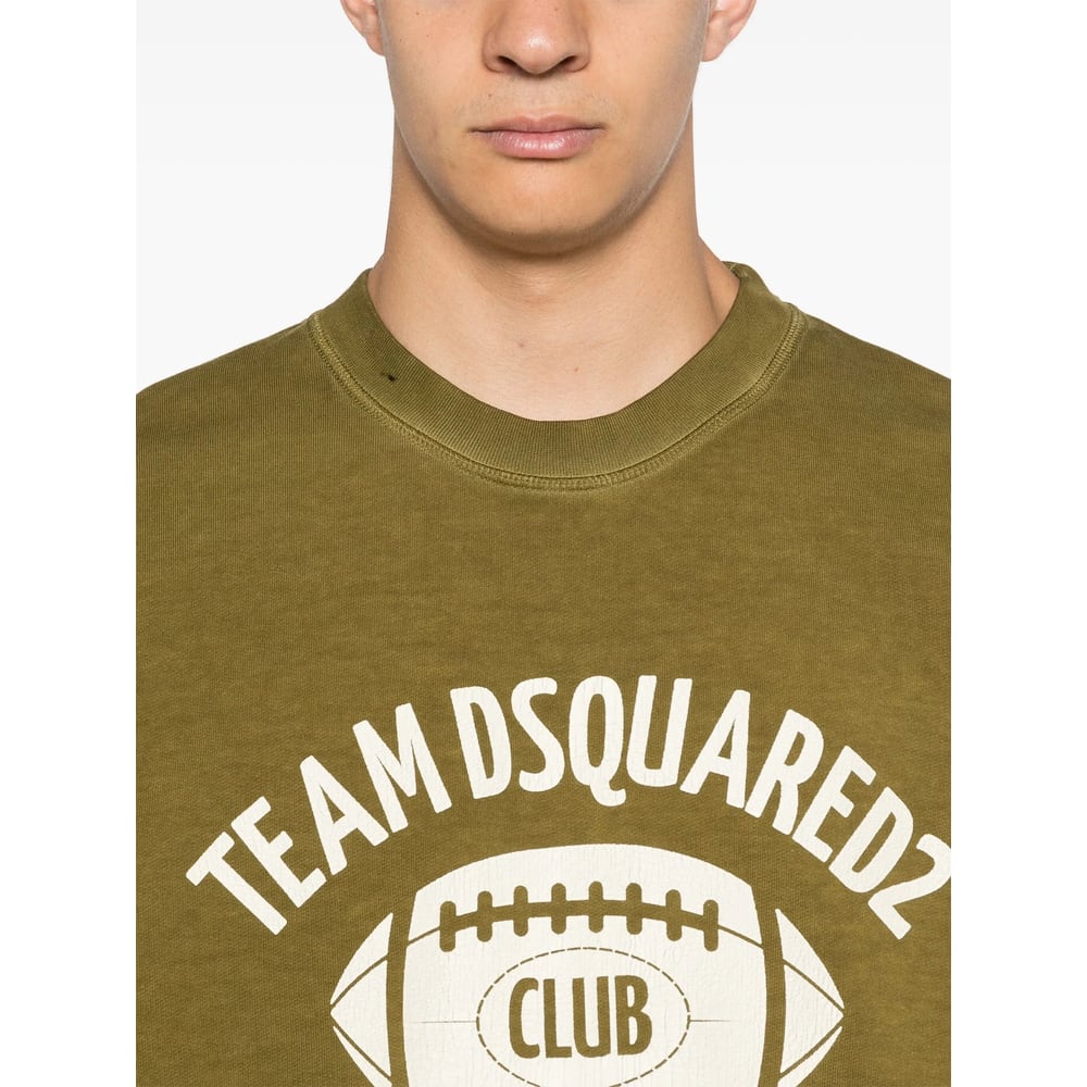 Dsquared2 Sweatshirt In Green