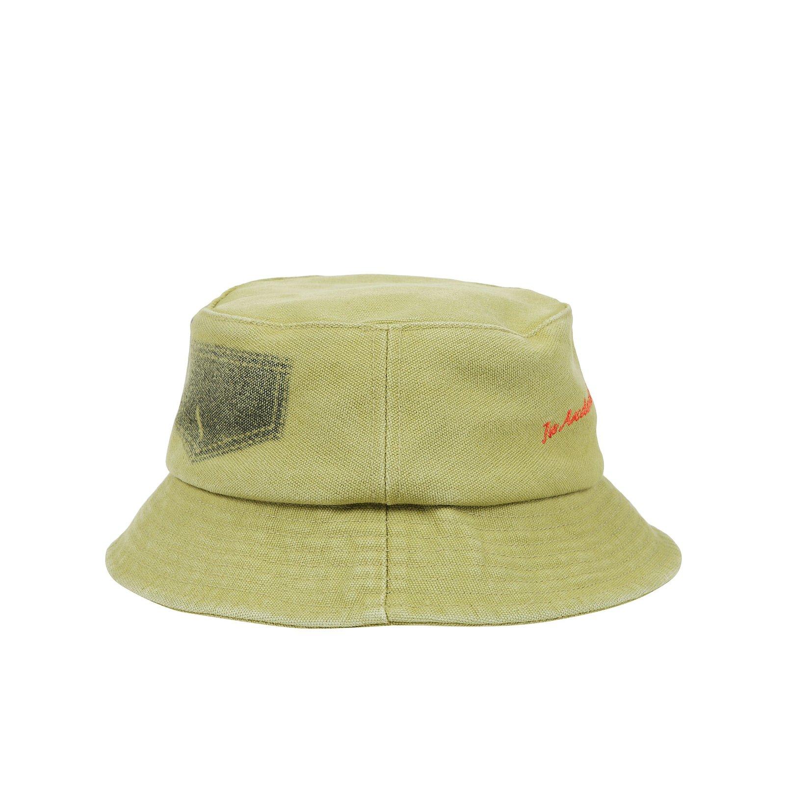 Jw Anderson Logo-embroidered Bucket Hat