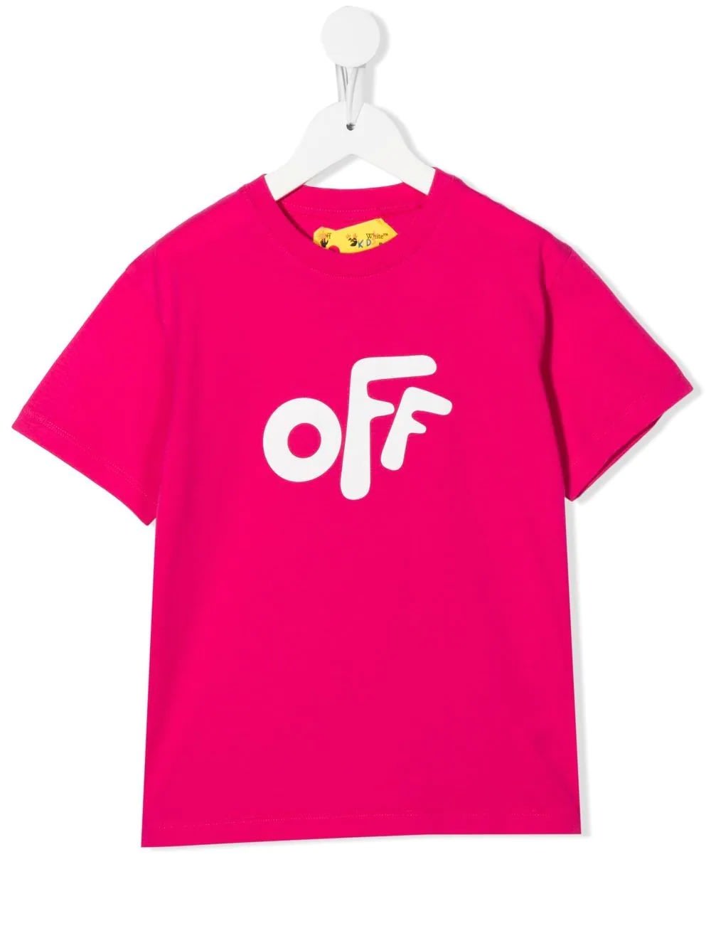 Off-White Fuchsia Off Rounded T-shirt