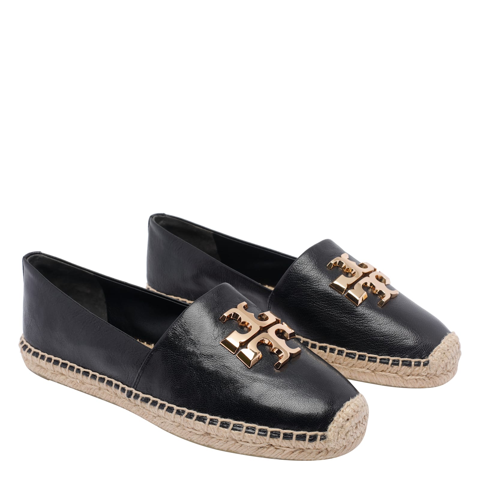 Tory Burch Eleanor Espadrilles In Black
