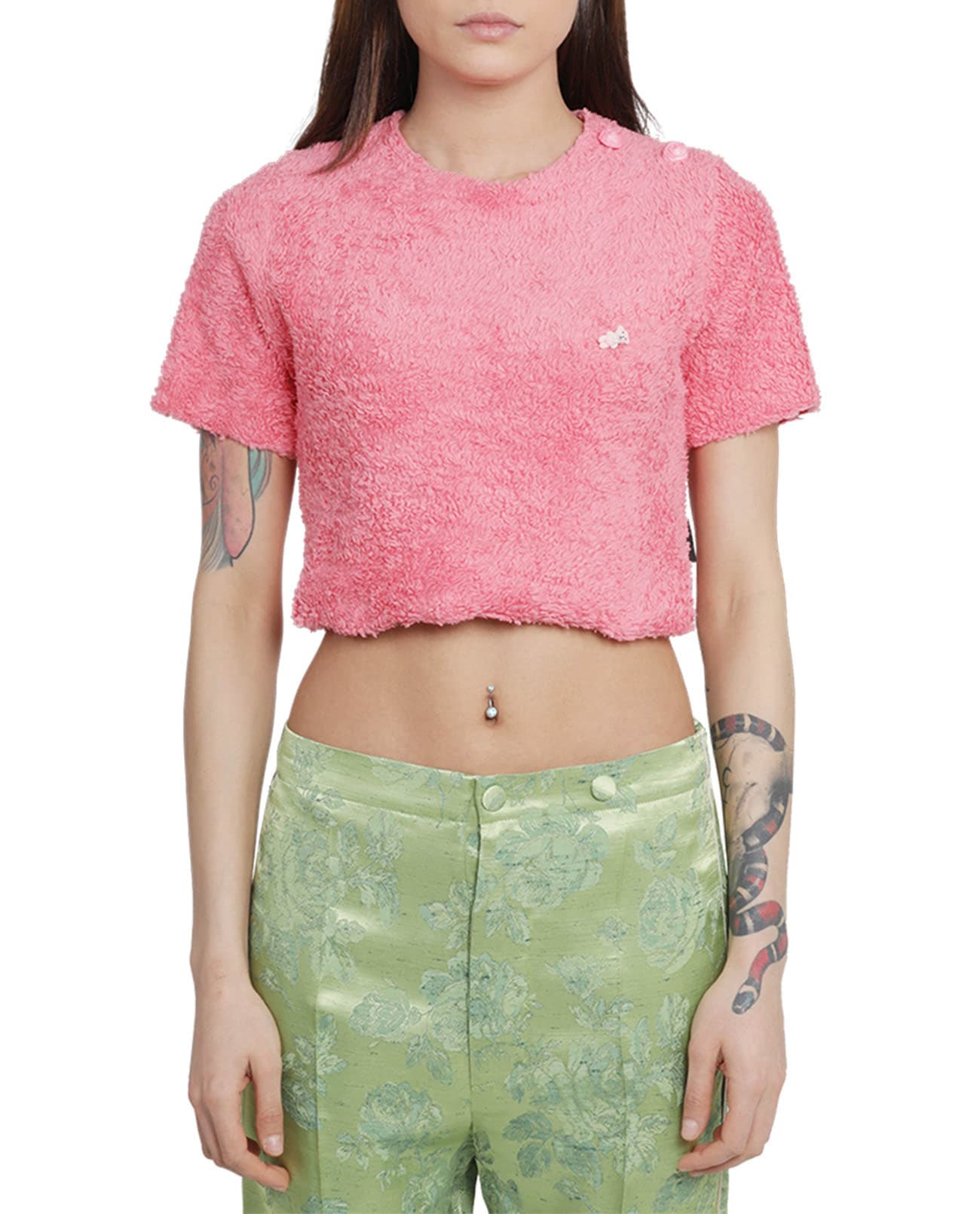 Cool TM Cool T.m Pink Cropped Top