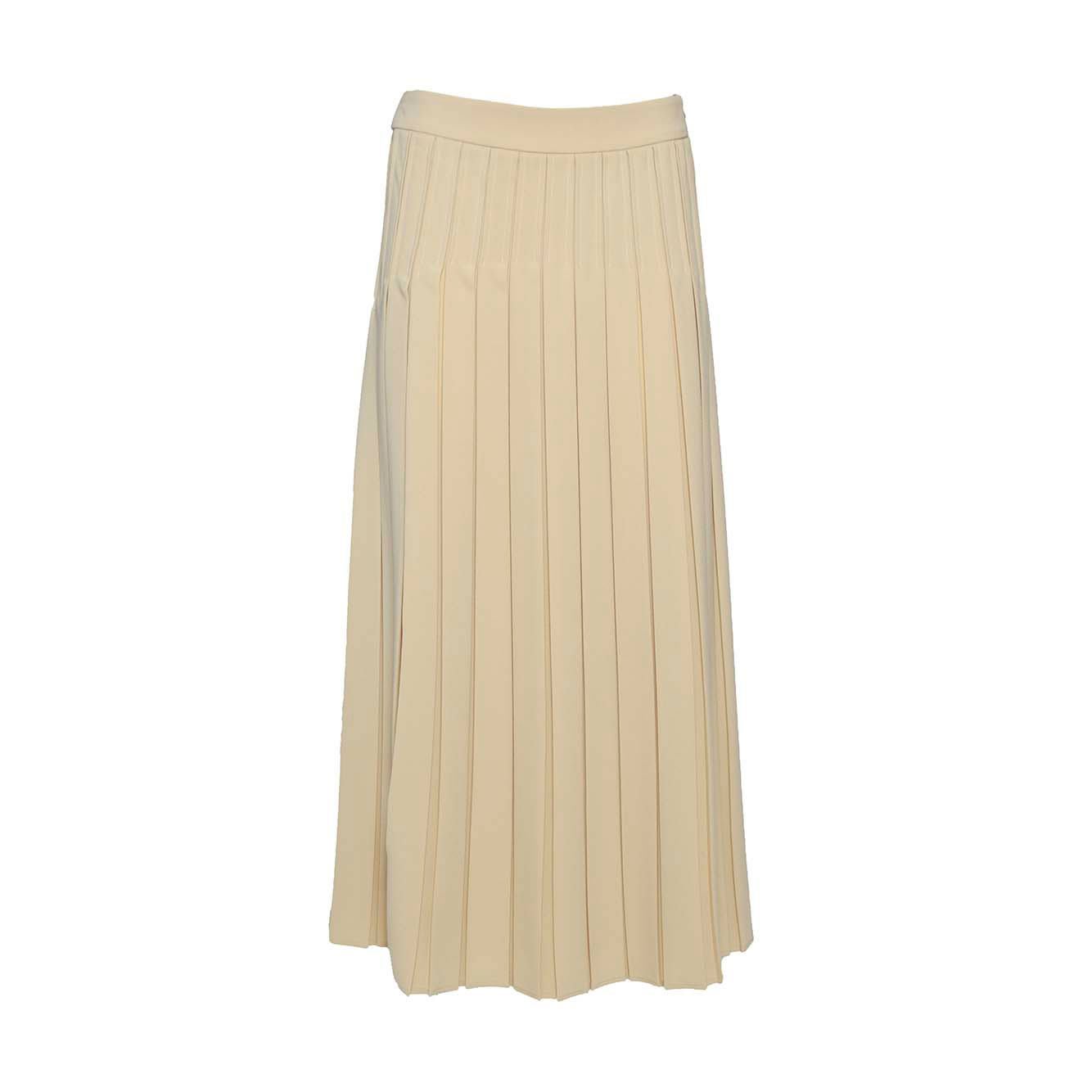 Luisa Pleated A-line Skirt