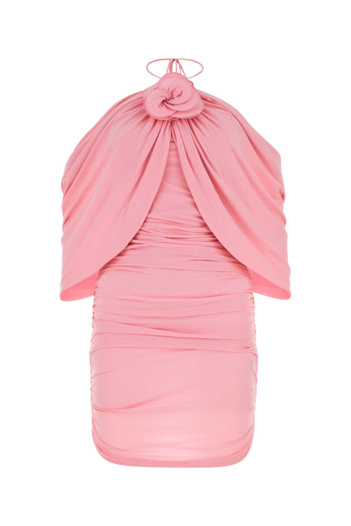Pink Jersey Mini Dress