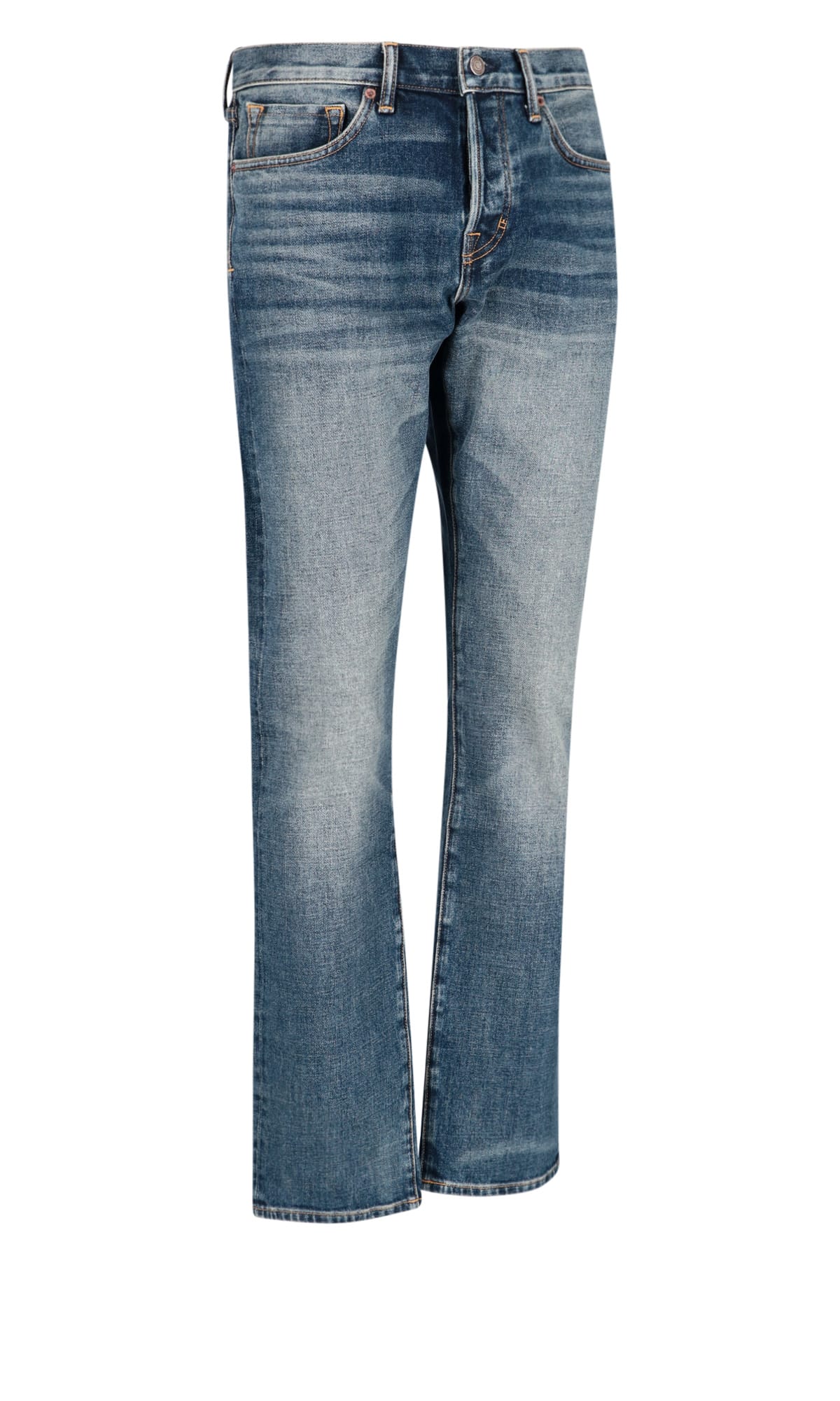 Tom Ford Japanese Selvedge Jeans In Denim Blue | ModeSens