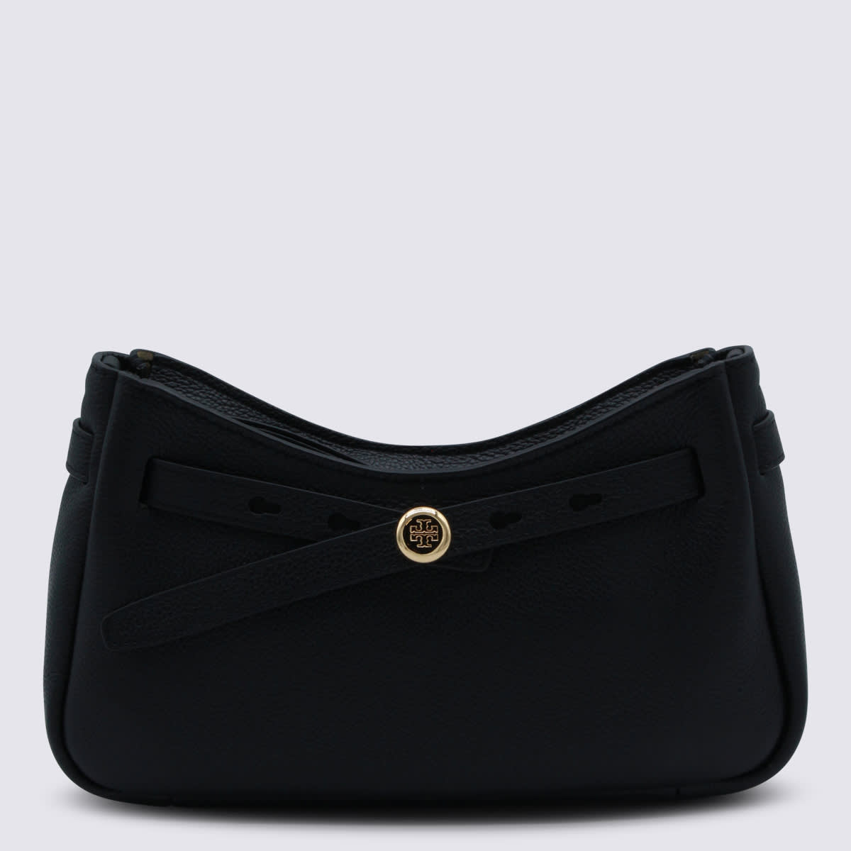 Tory Burch Black Leather Crossbody Bag In Black