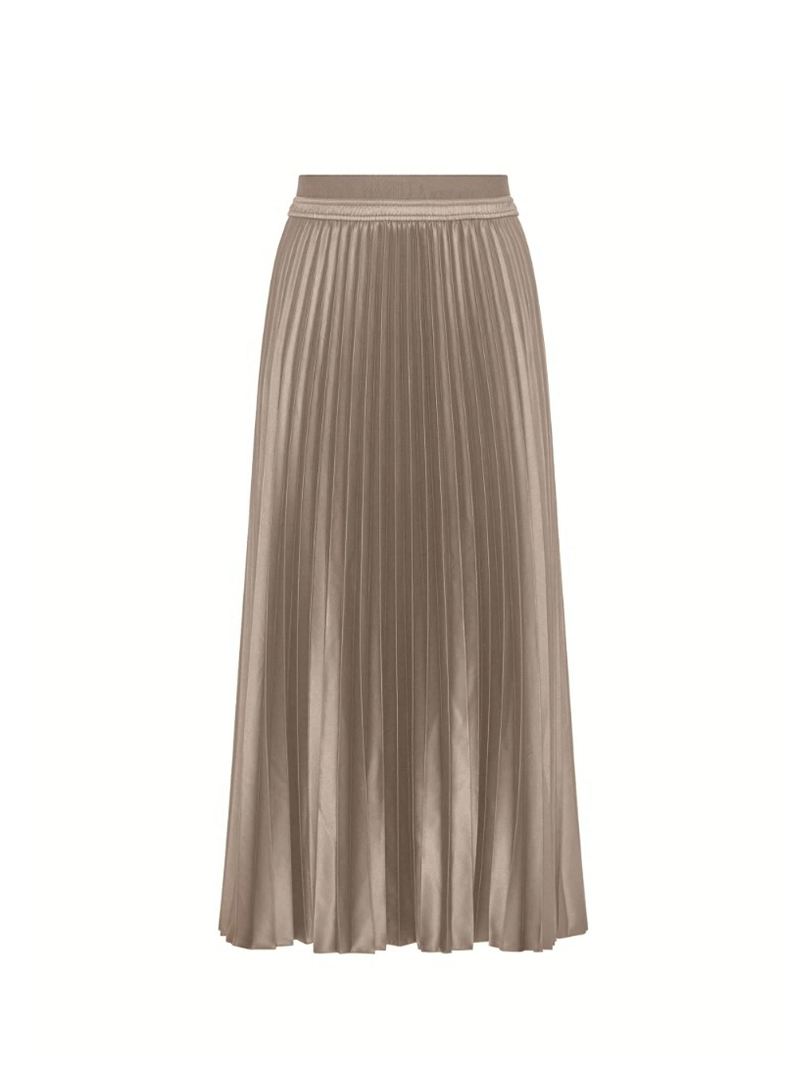 Pleated Long Skirt