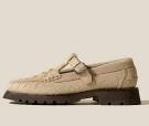 Shop Hereu Soller Sport Woven Loafer In Beige