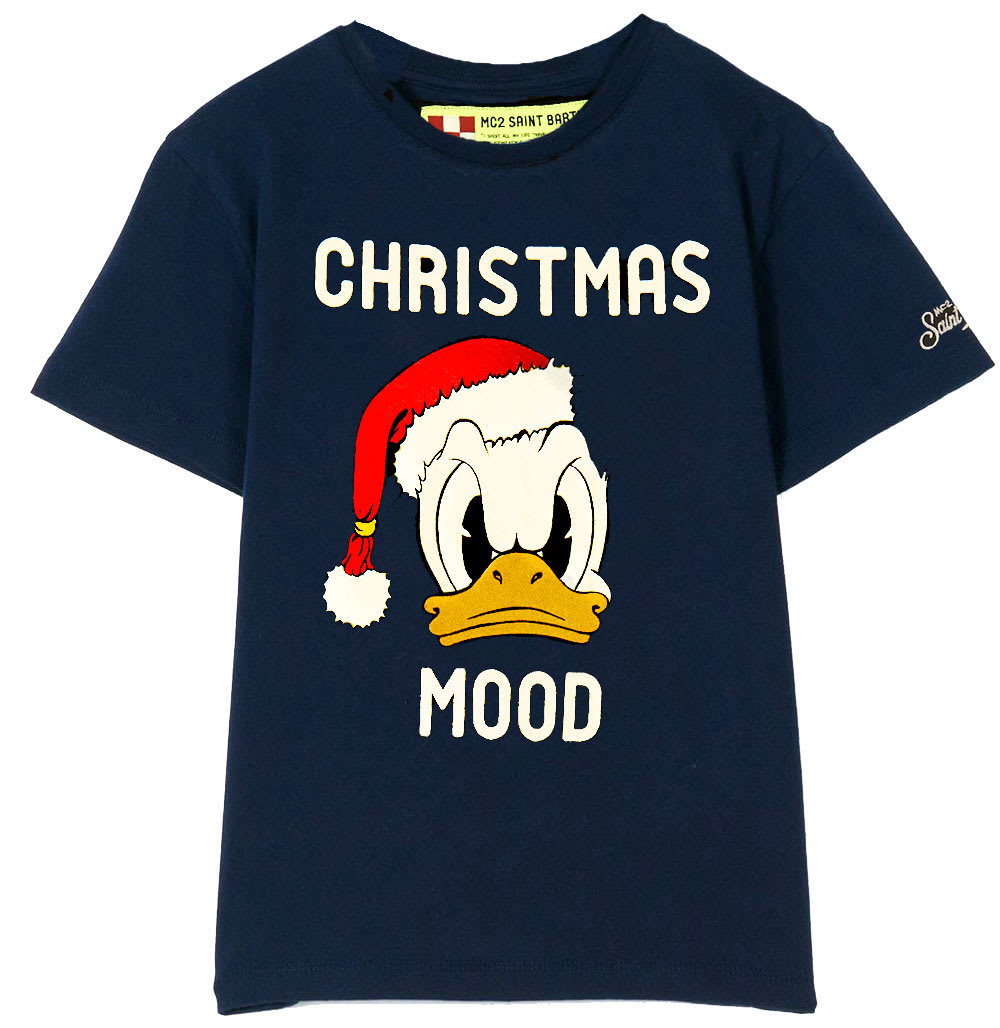 MC2 Saint Barth Christmas Mood Donald Duck Boy T-shirt - ©disney Special Edition