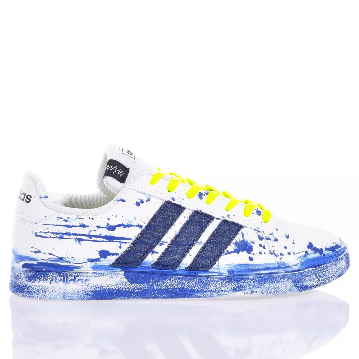 Adidas Blue Lapis Custom