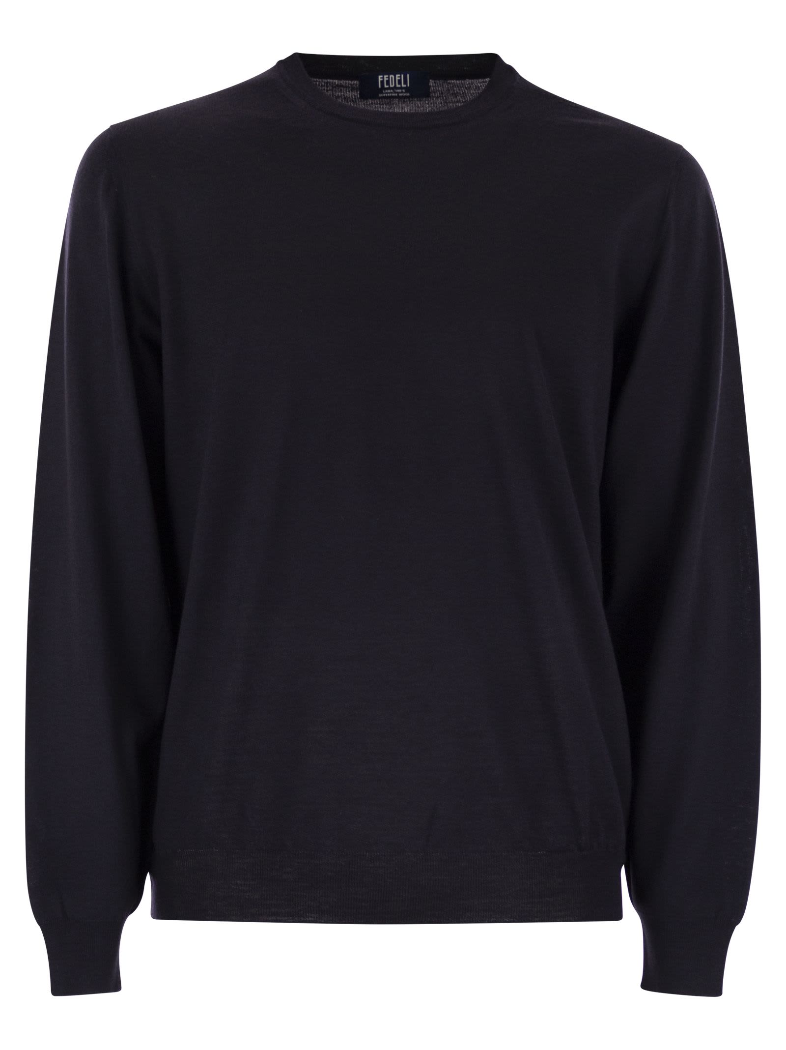 Argentina - Crew-neck Sweater In Superfine Wool