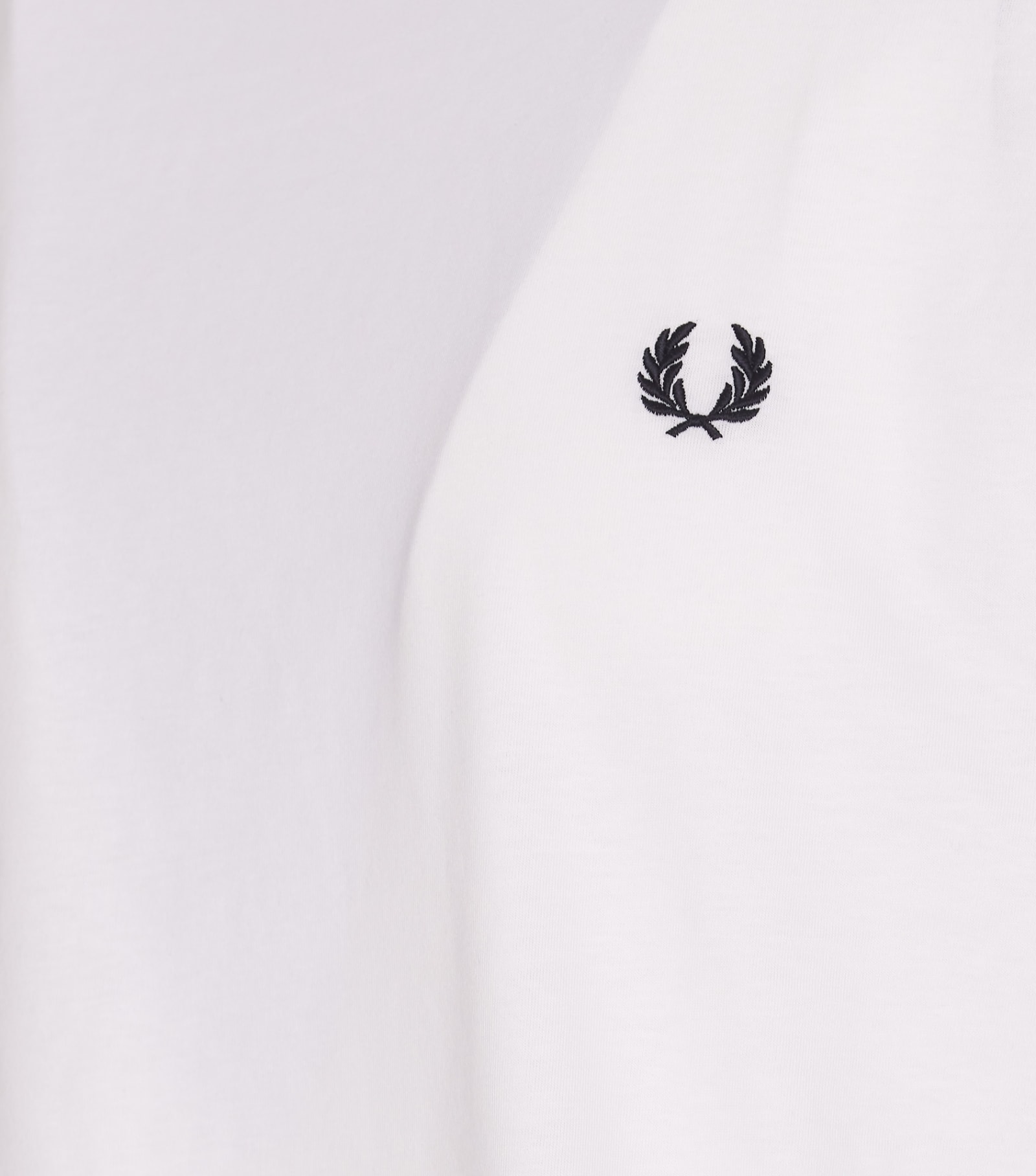 Shop Fred Perry Ringer T-shirt In White